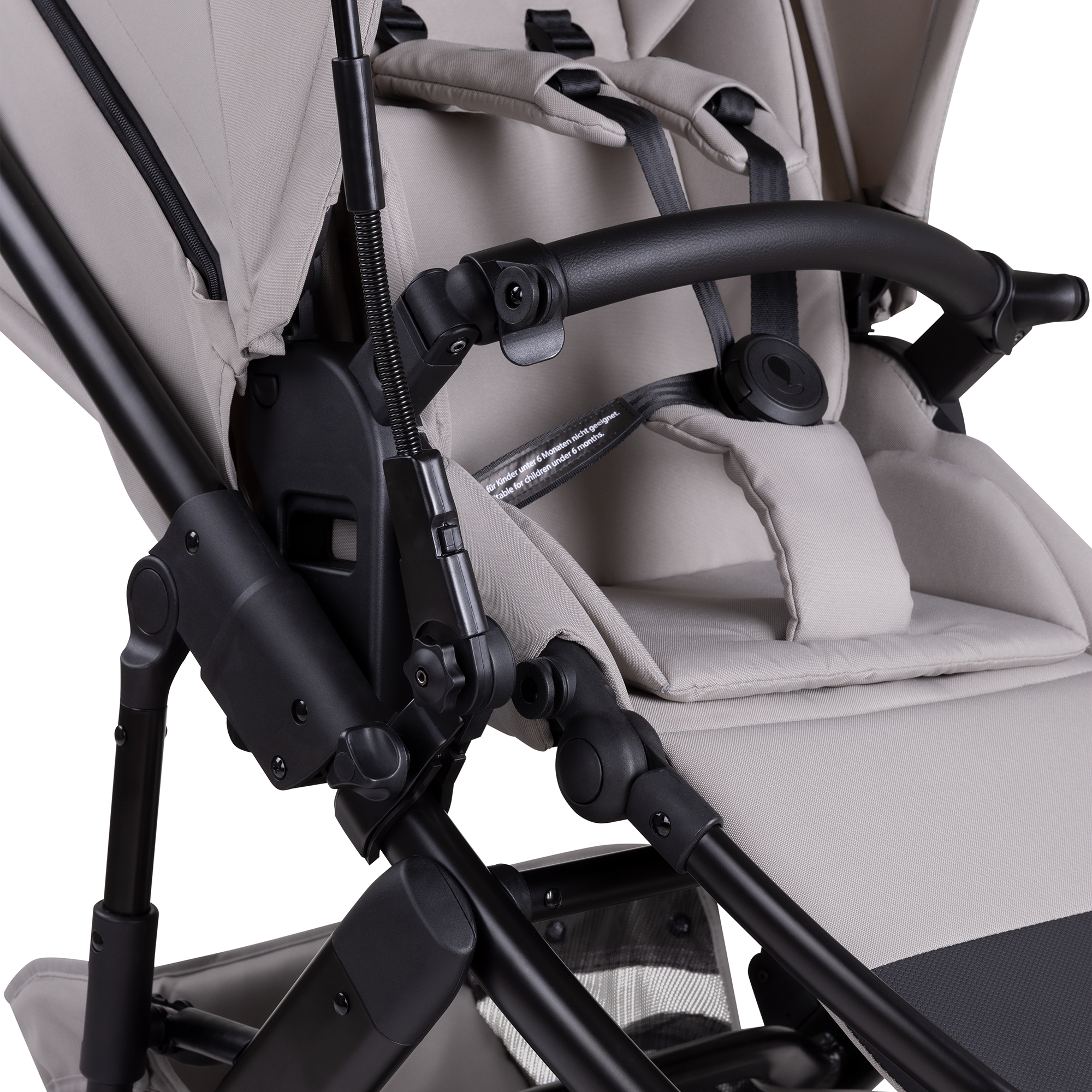 Sonnen- & Insektenschutz Kinderwagen, ABC DESIGN, Schwarz – Produktansicht