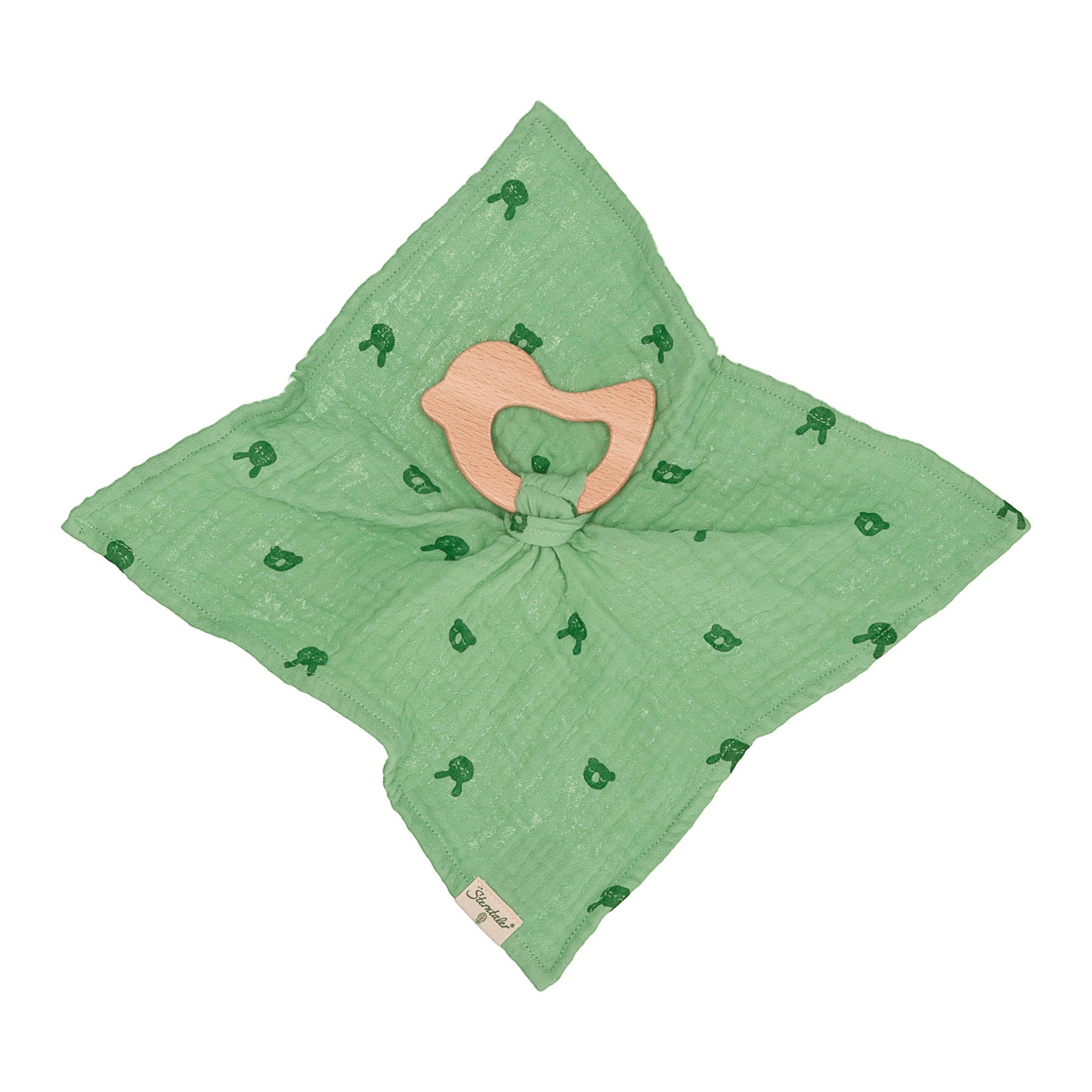 Schmusetücher, Sterntaler, Grün – Produktansicht