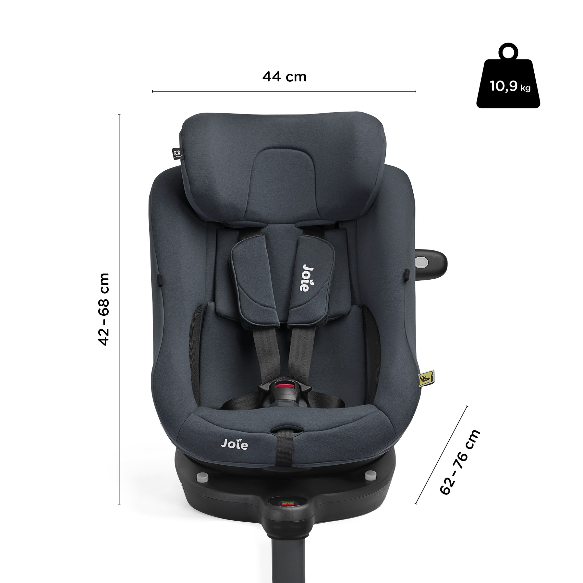 Reboarder 0-18 kg, Gruppe 0+/1, Joie, Blau – Produktansicht