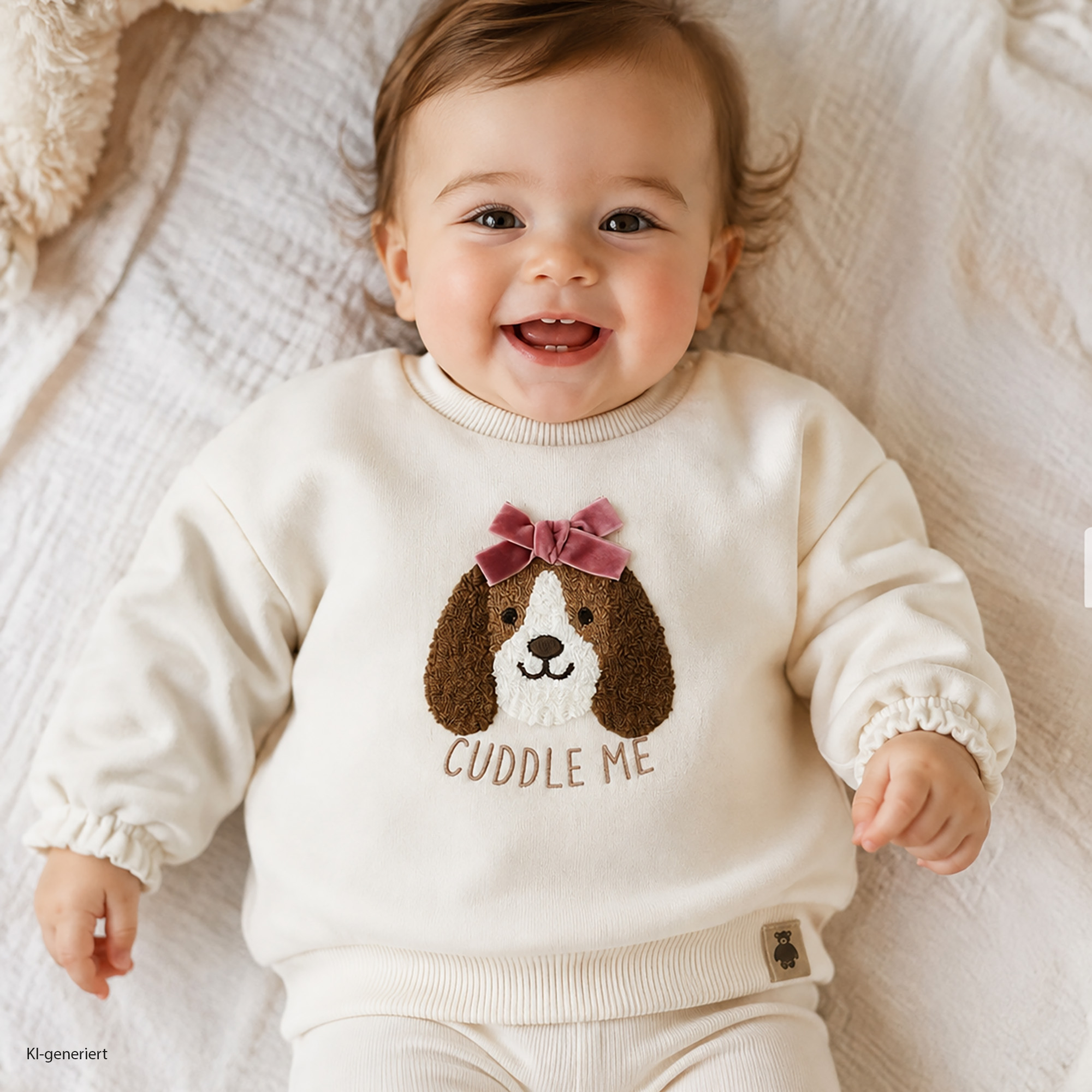 Pullover & Sweatshirts, LITTLE, Weiß – Produktansicht