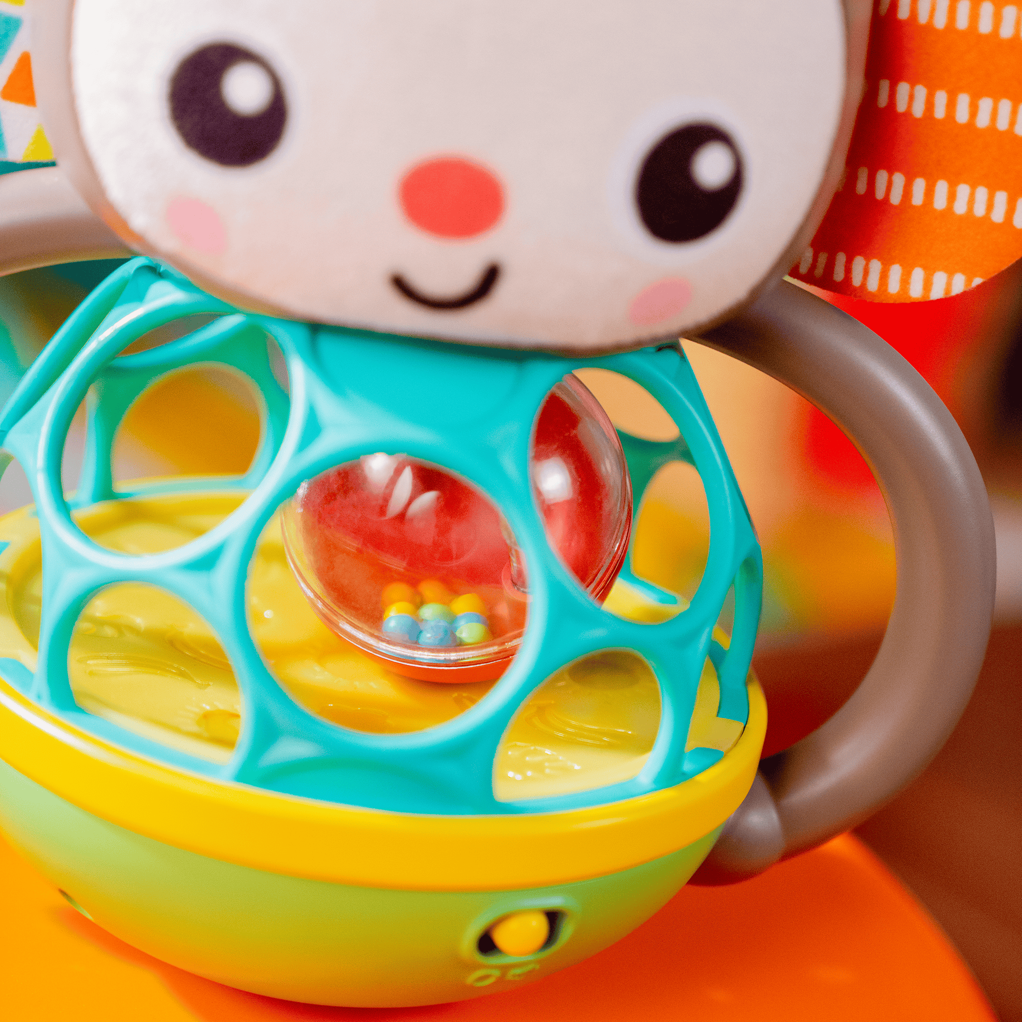 Rasseln & Greiflinge, BrightStarts, Mehrfarbig – Produktansicht