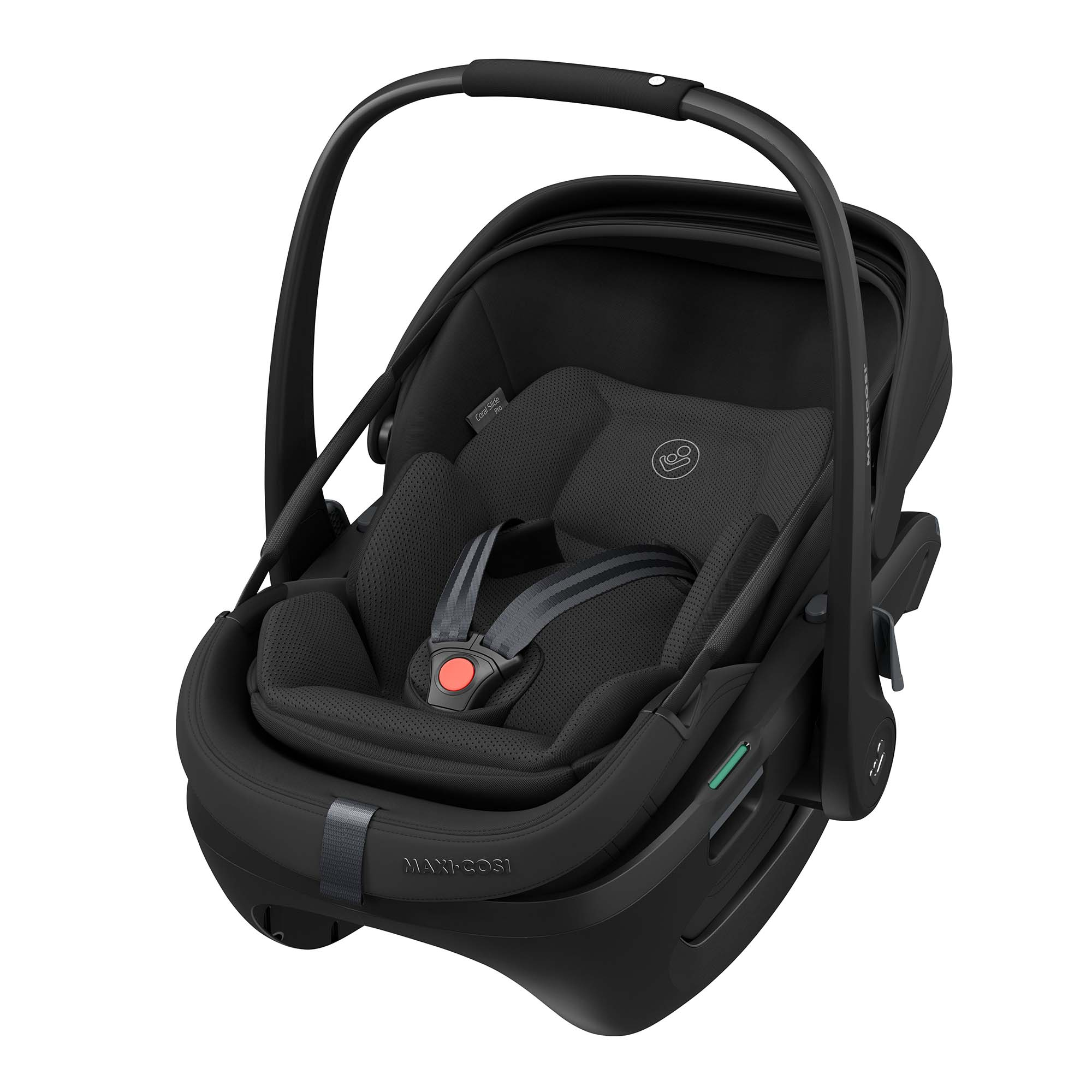 Babyschalen 0-13 kg, Gruppe 0+, MAXI-COSI Premium, Schwarz – Besonderheit: in Kombination mit der Family Fix Slide Pro Easy in, easy out mit SLIDETECH®2