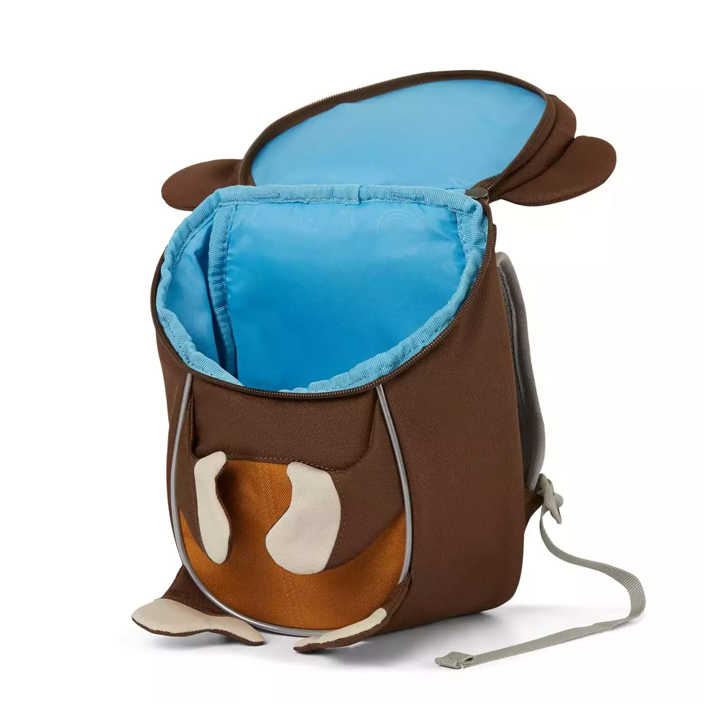 Kinderrucksäcke, Affenzahn, Braun – Produktansicht