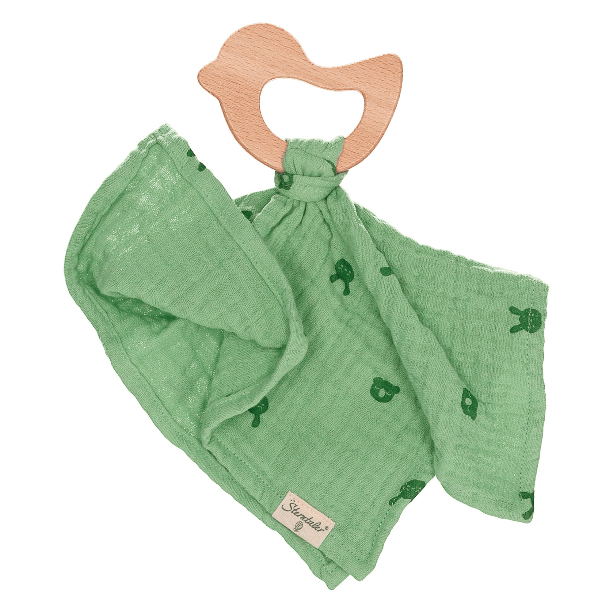 Schmusetücher, Sterntaler, Grün – Produktansicht
