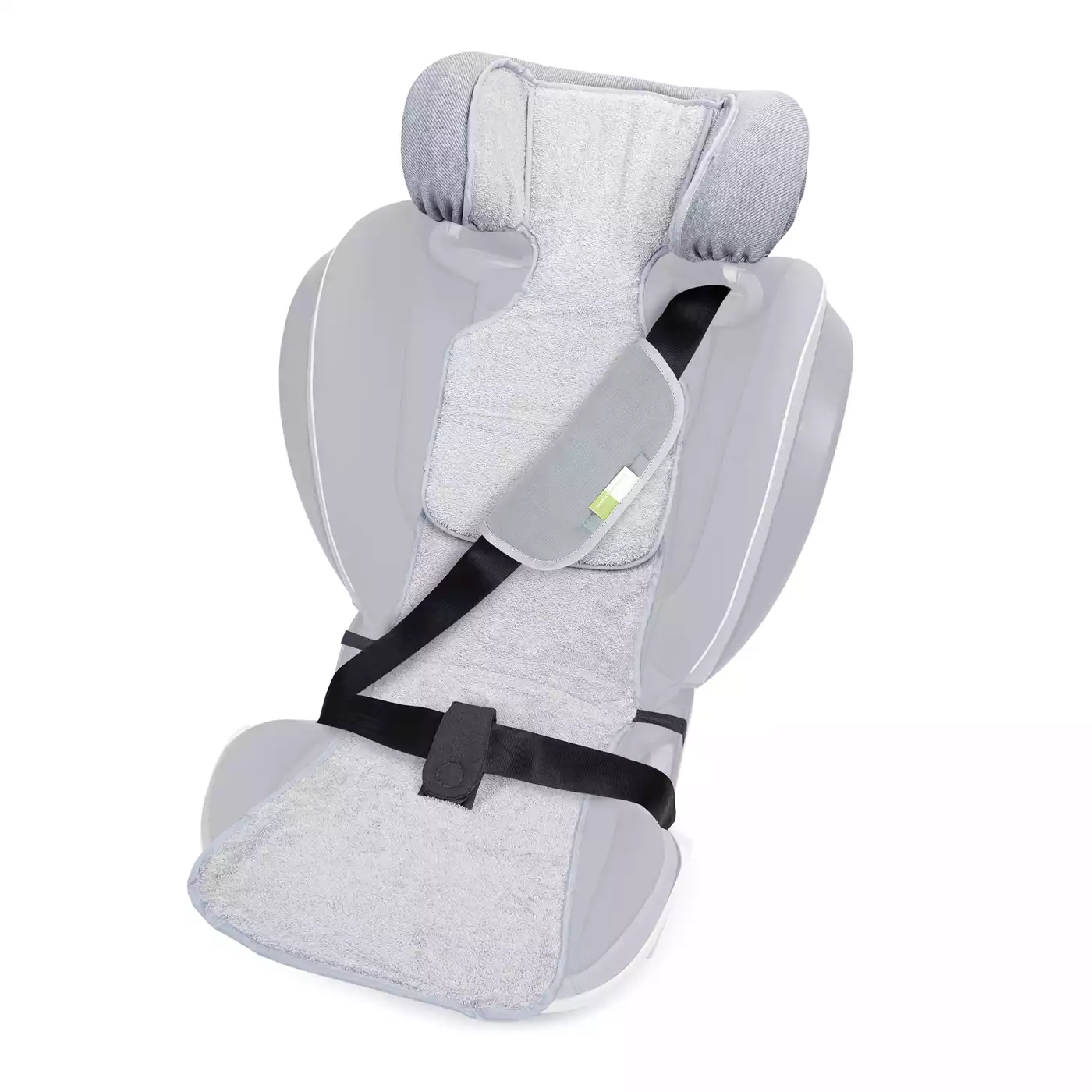 Gurtpolster für Kindersitze, Liebes vPriebes, Grün – Produktansicht