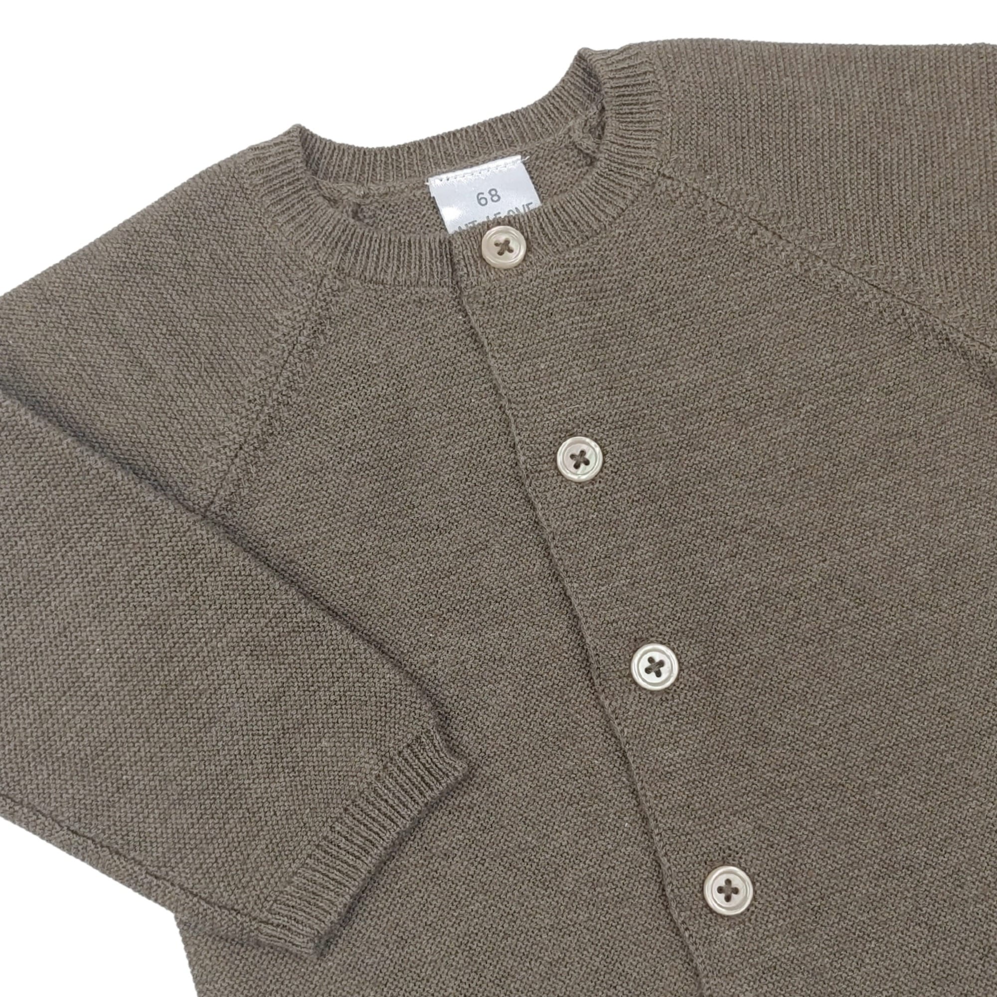 Sweat-, Fleece- & Strickjacken, LITTLE ONE, Braun – Besonderheit: 100% Baumwolle 