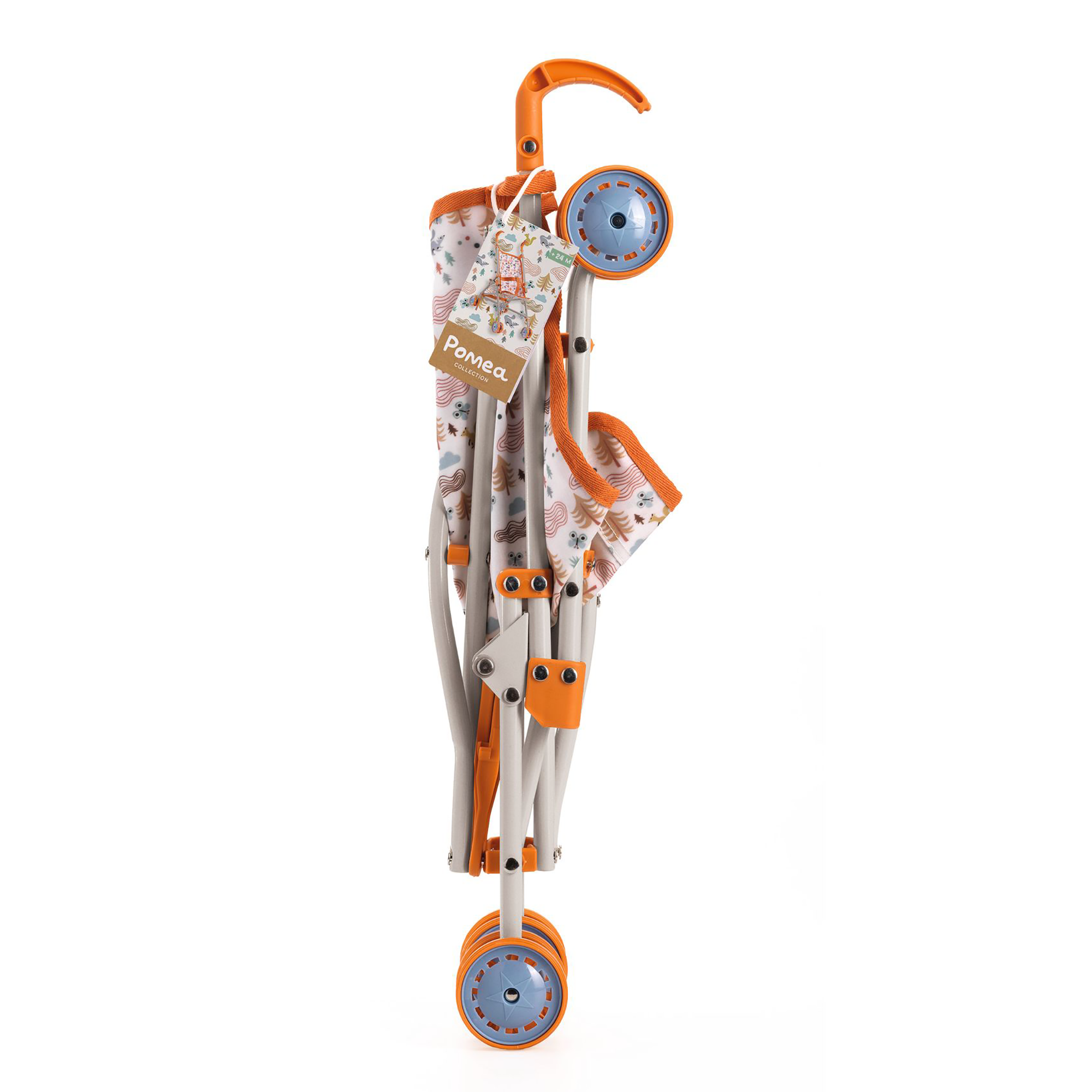 Puppen & Puppenwagen, DJECO, Orange – Produktansicht