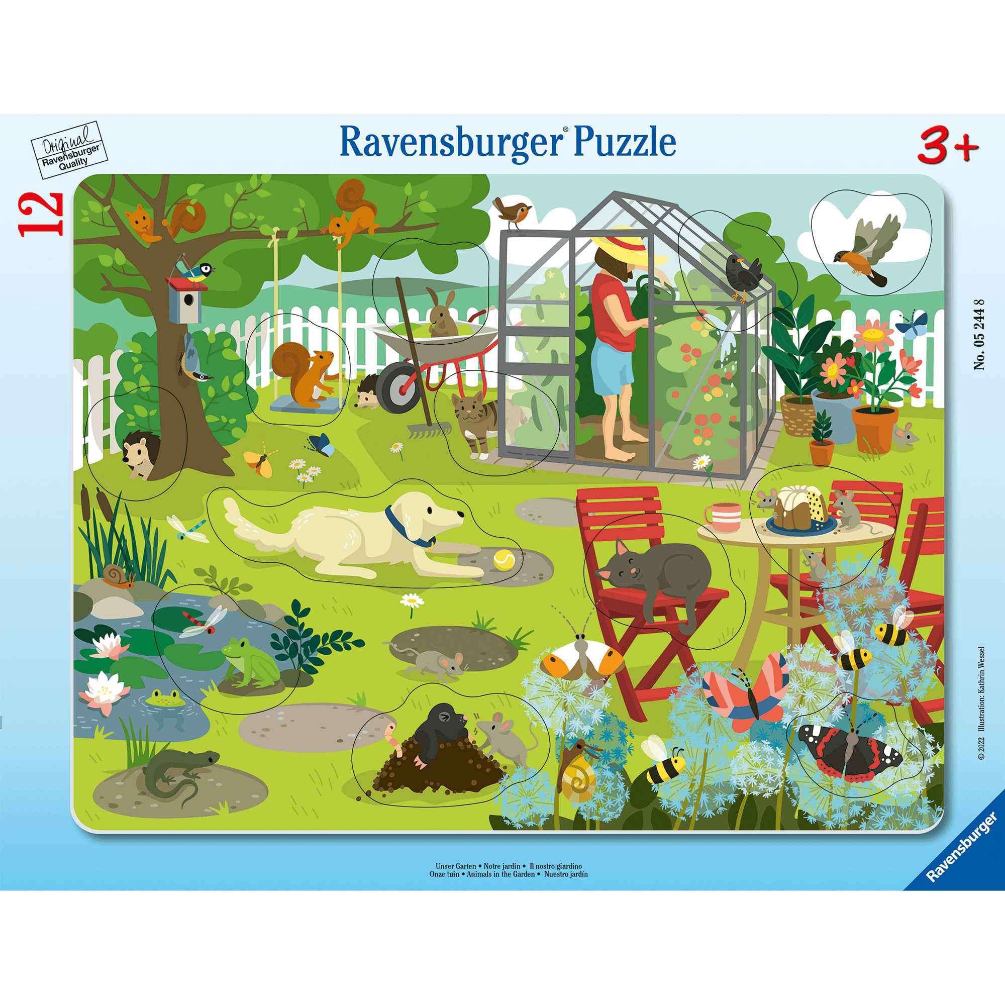 Puzzle Unser Garten Ravensburger 2000583074007 1