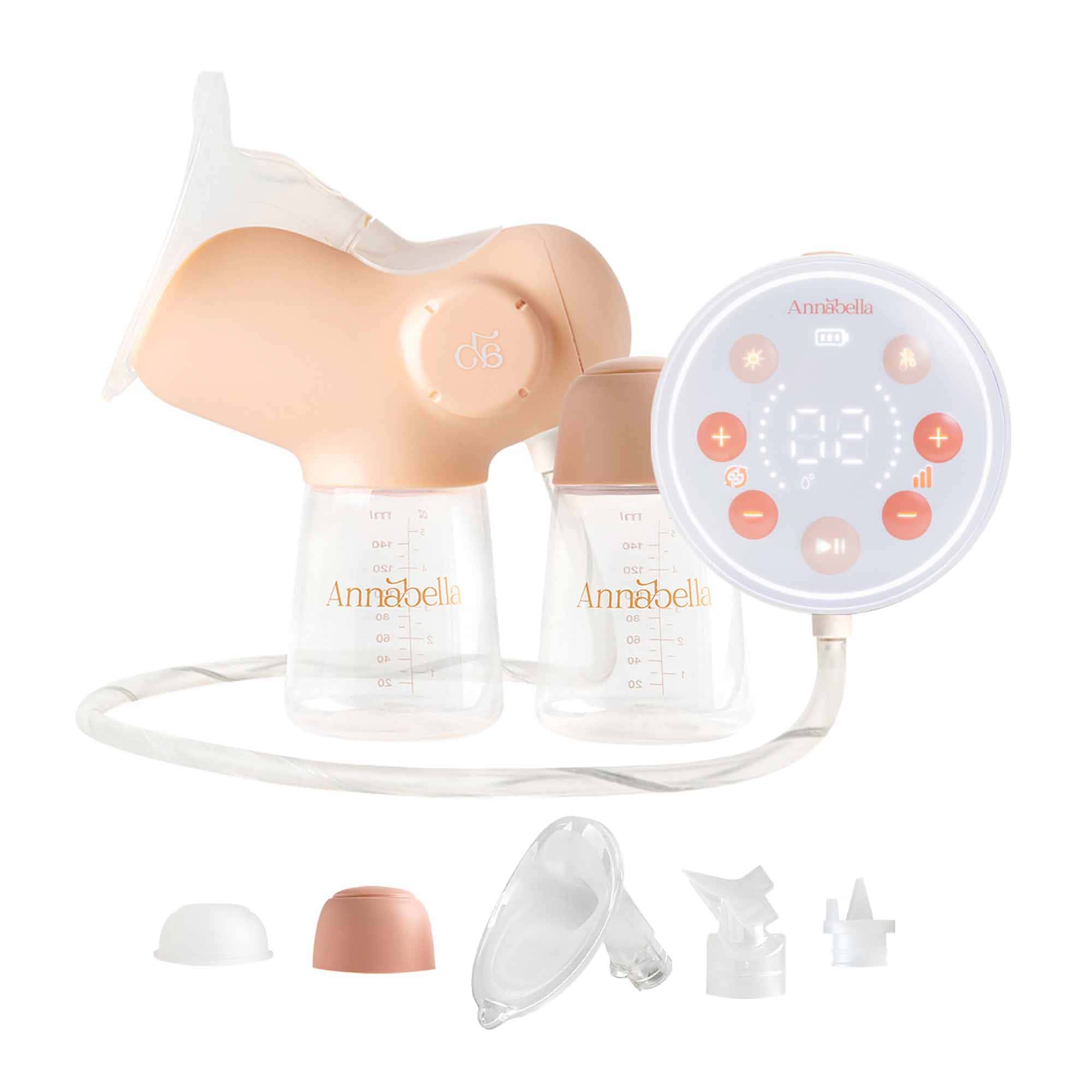 Hands Free Milchpumpen, Annabella, Beige – Produktansicht
