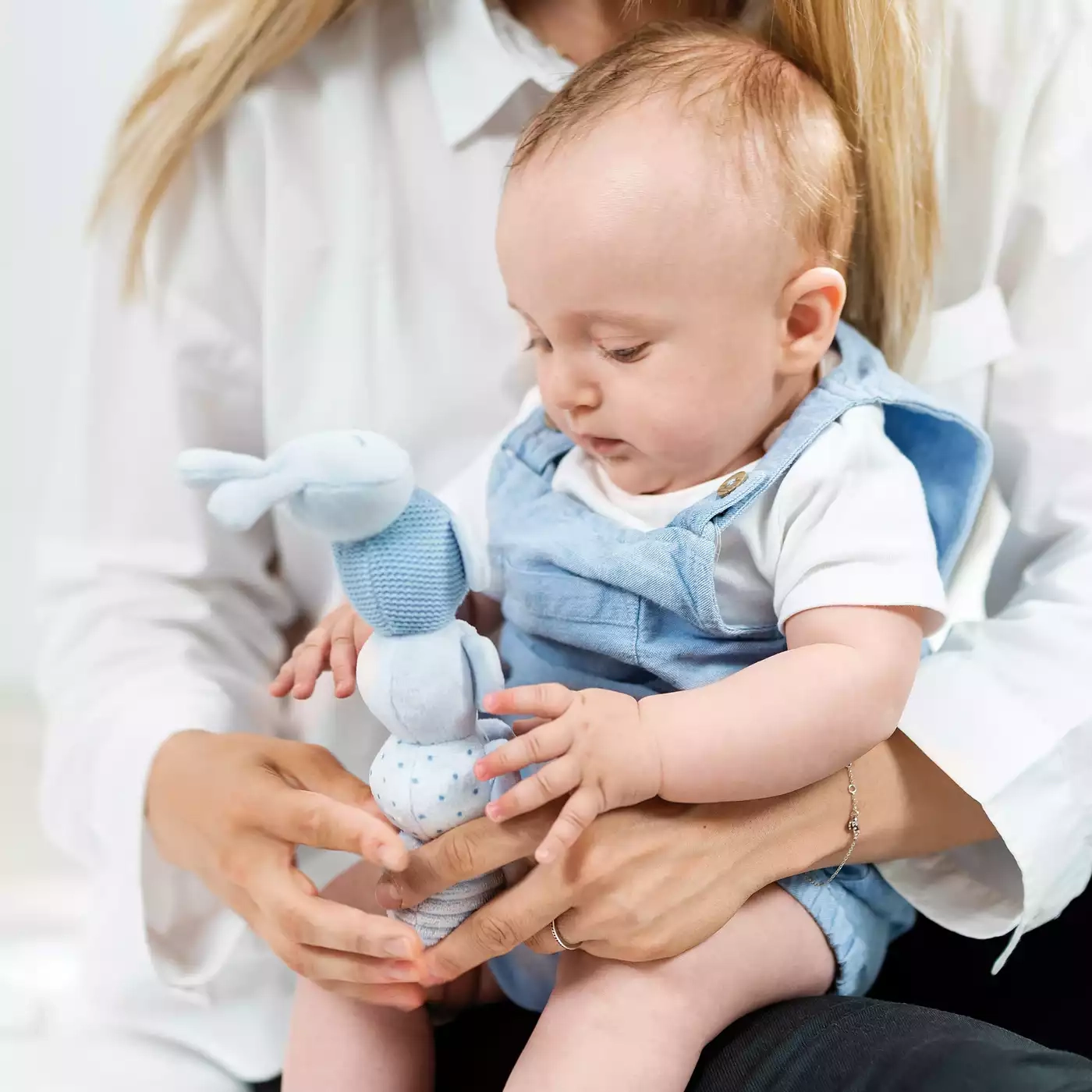 Kuscheltiere, Nattou, Blau – Produktansicht