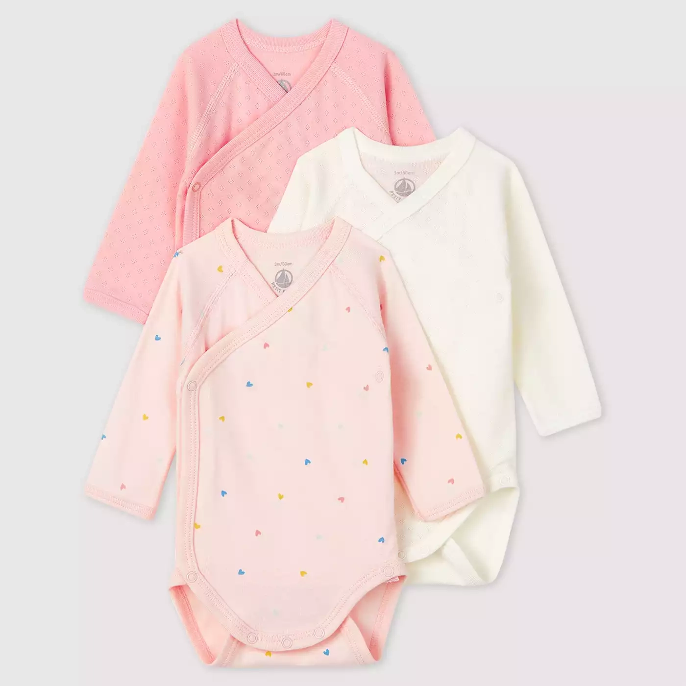 Wickelbodys, PETIT BATEAU – Produktansicht