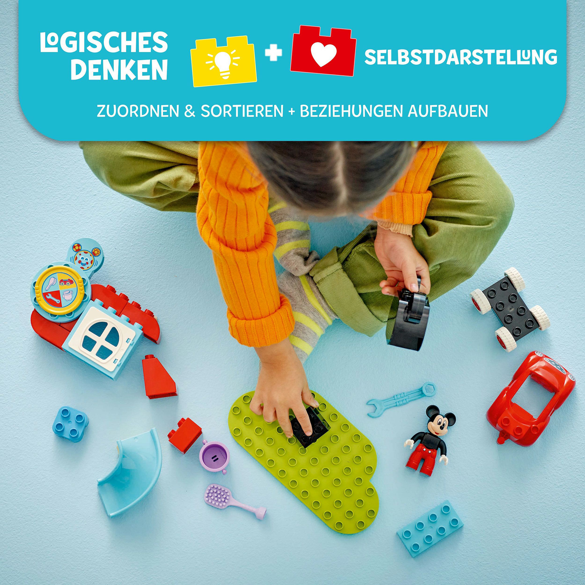 Konstruktionsspielzeug, LEGO, Mehrfarbig – Produktansicht