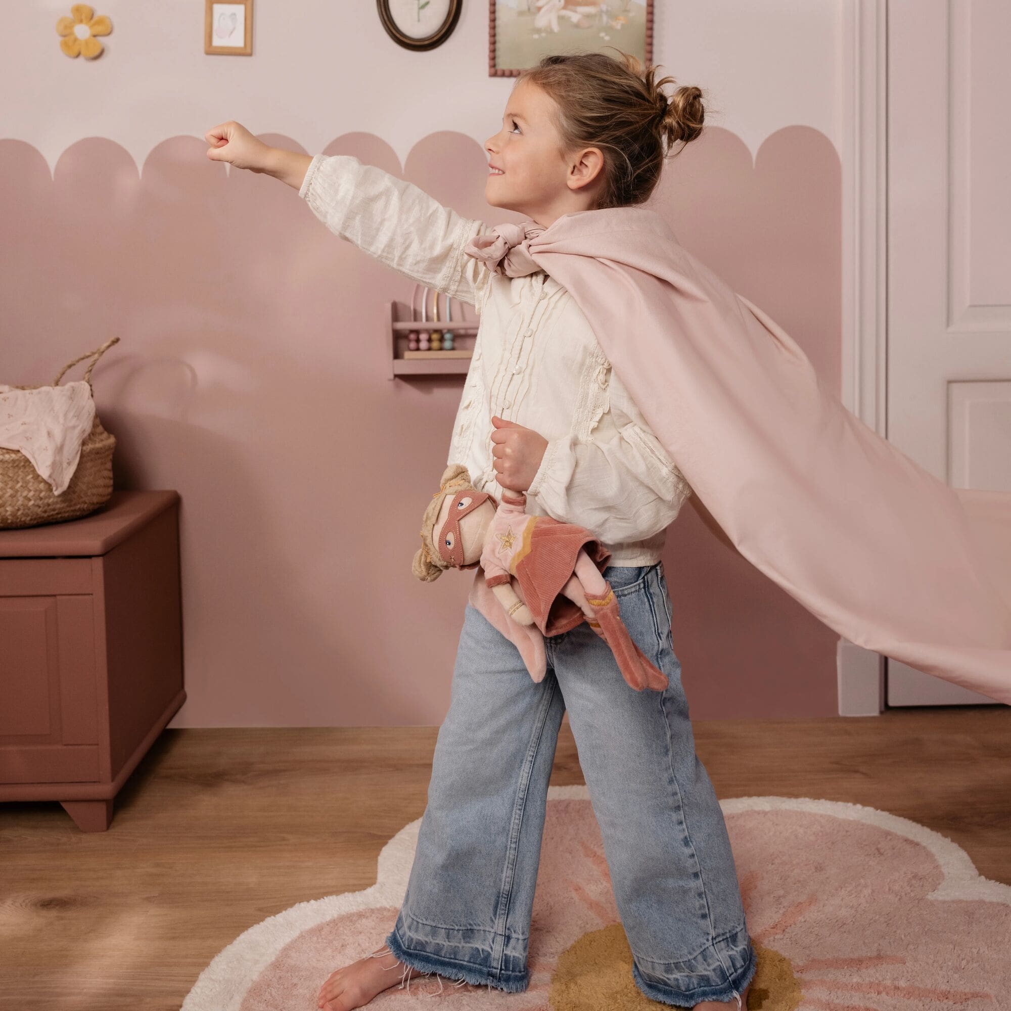 Puppen & Puppenwagen, LITTLE DUTCH, Pink – Besonderheit: niedliches Design