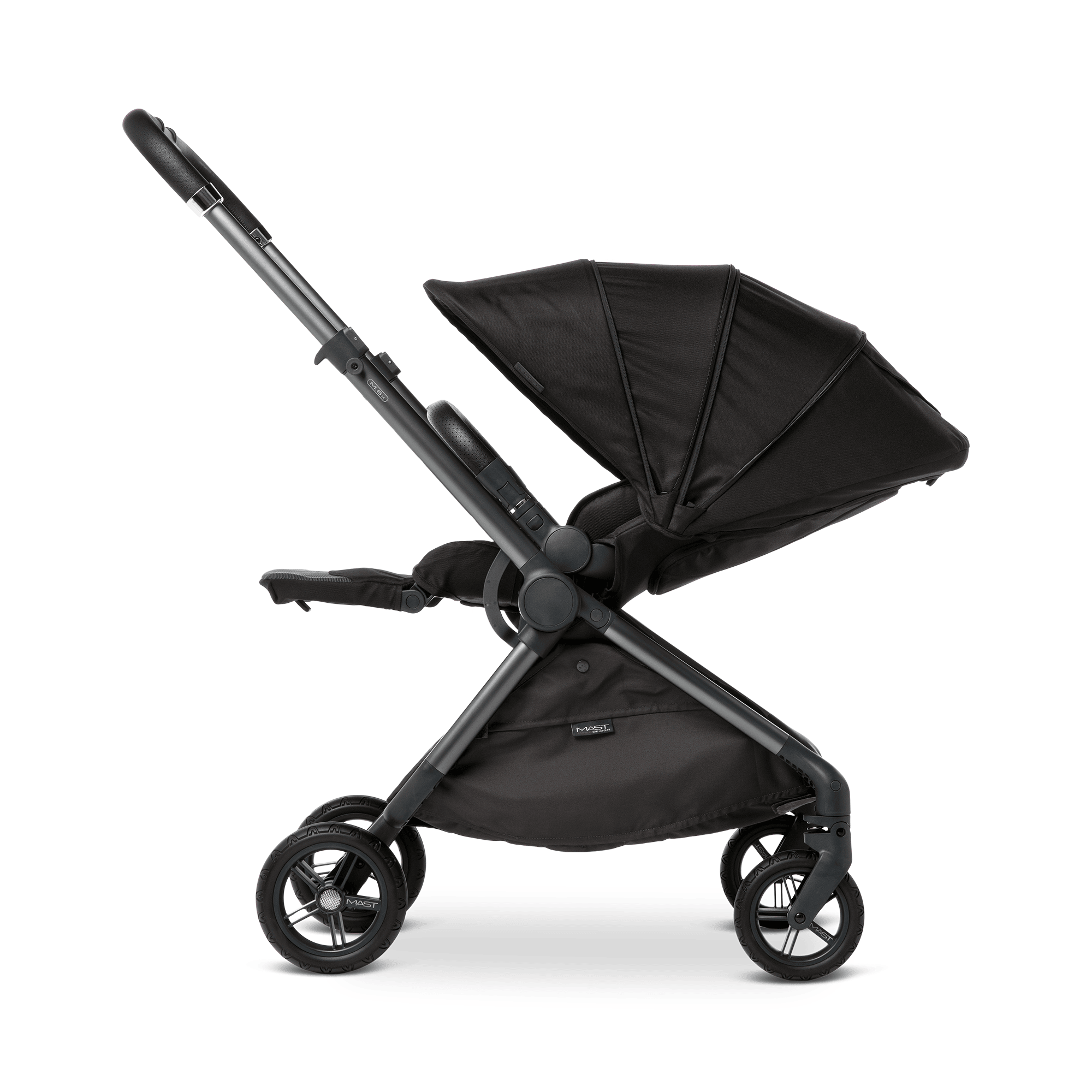 Produkte, MAST, Schwarz – Besonderheit: mit großer, gepolsterter Sitzfläche