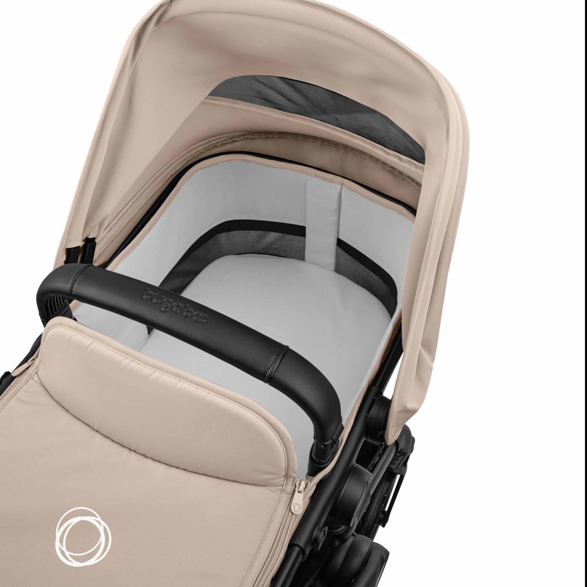 Kombi-Kinderwagen, bugaboo, Beige – Produktansicht