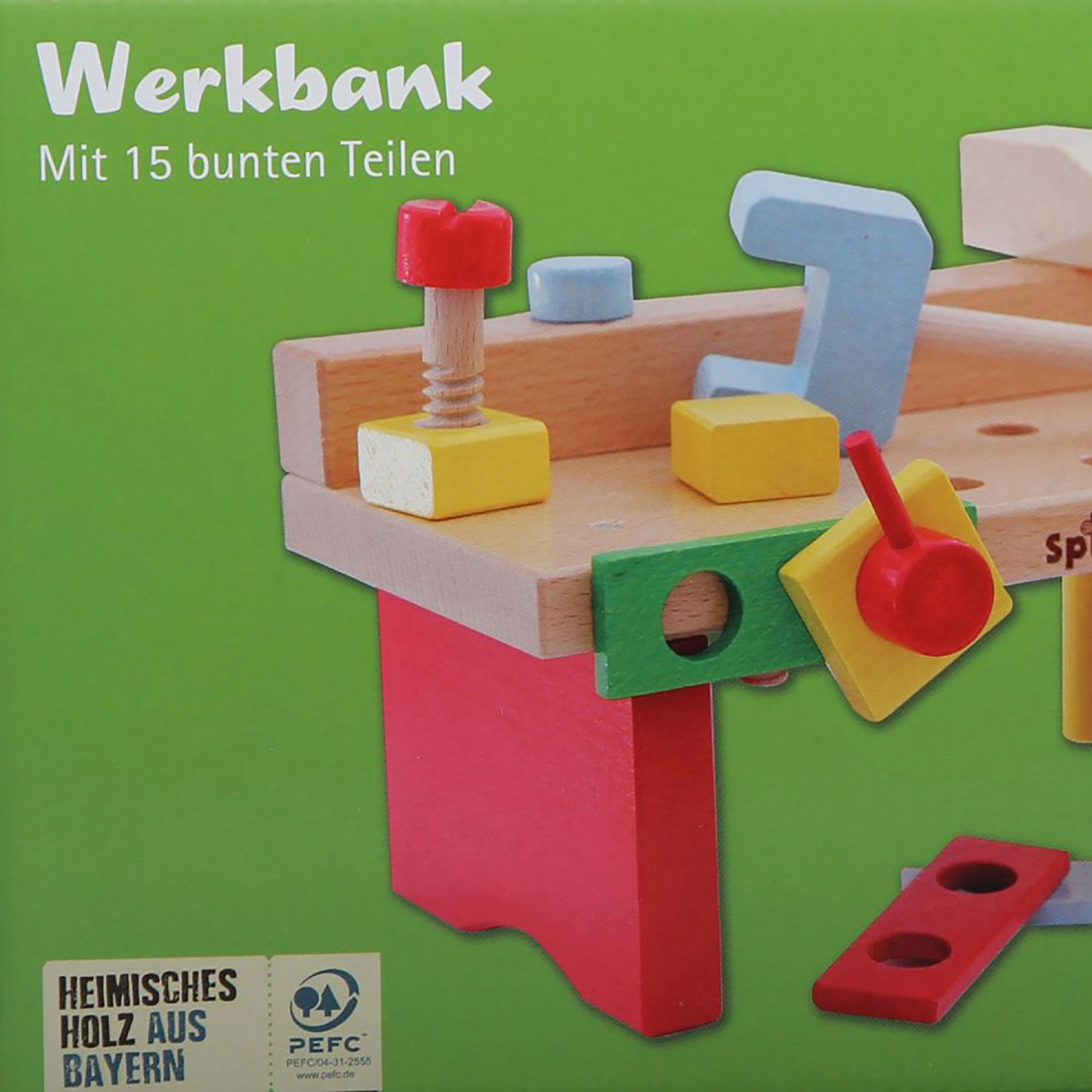 Holz-Werkbank SpielMaus Mehrfarbig 2000568880111 2