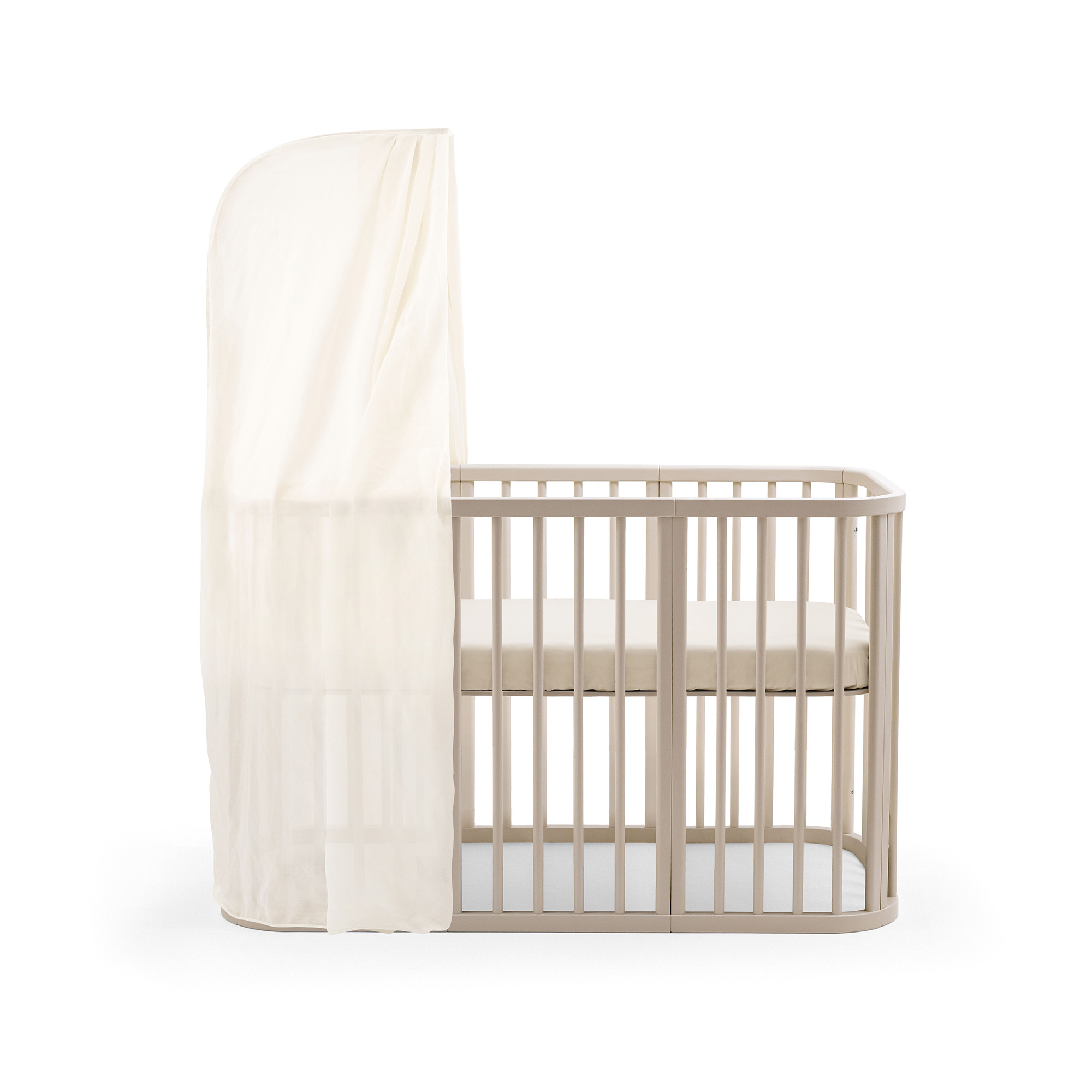 Himmel, STOKKE, Beige – Besonderheit: entworfen für die Nighti™ Himmelstange und die Sleepi™ Himmelstange
