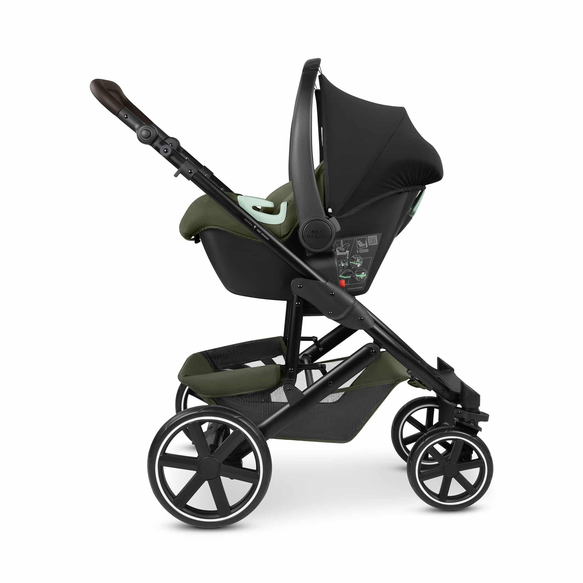 Kinderwagen Komplettsets, ABC DESIGN, Grün – Produktansicht