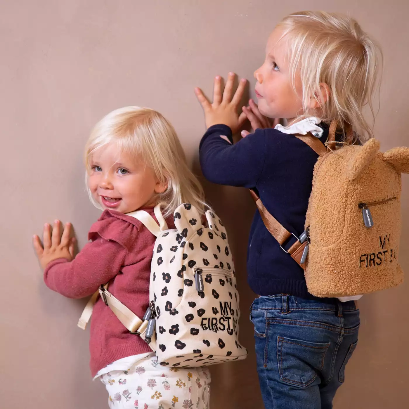 Kinderrucksäcke, CHILDHOME, Beige – Produktansicht