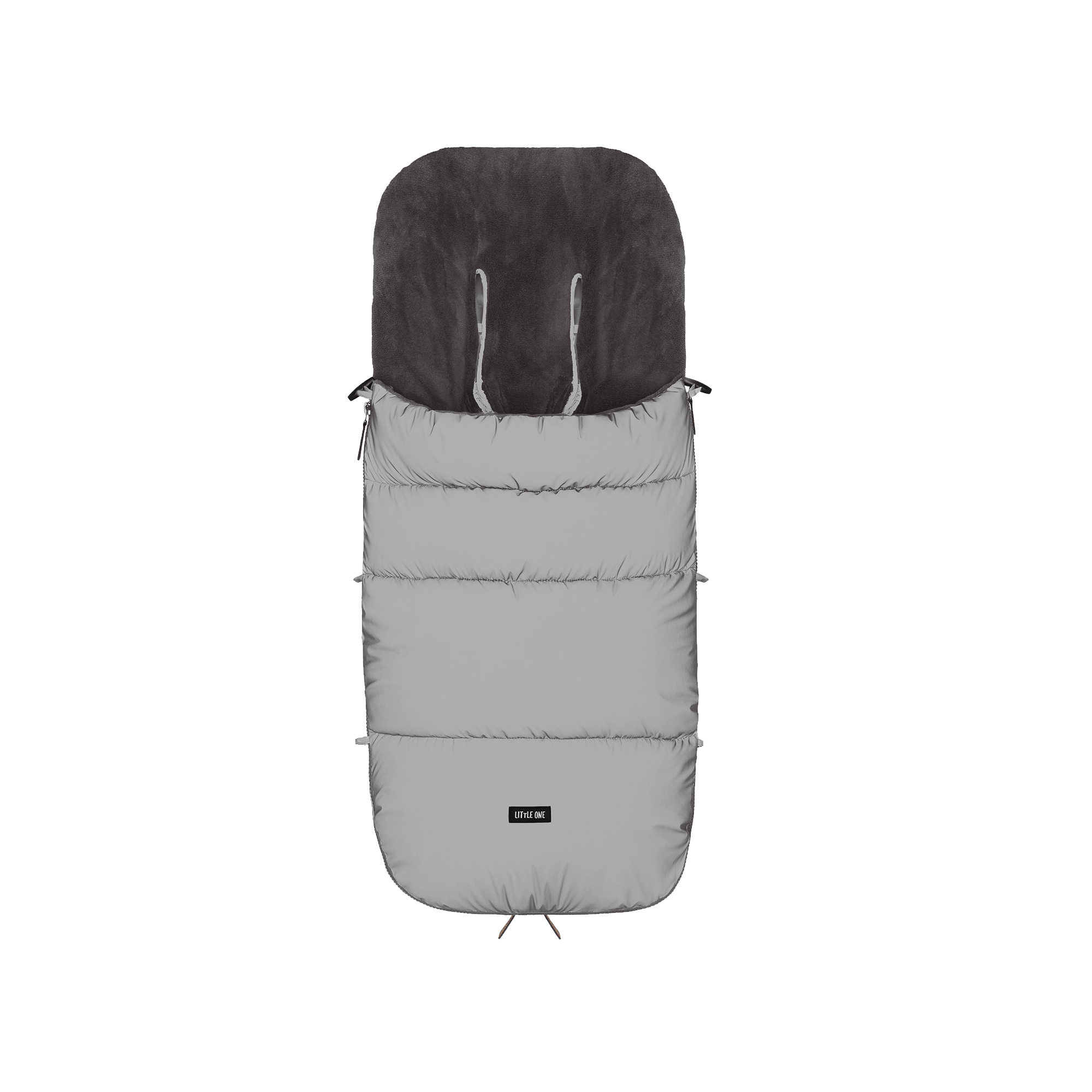 Fußsäcke & Decken, LITTLE ONE, Grau – Besonderheit: kuschelweicher Innenstoff aus 100% Coralfleece