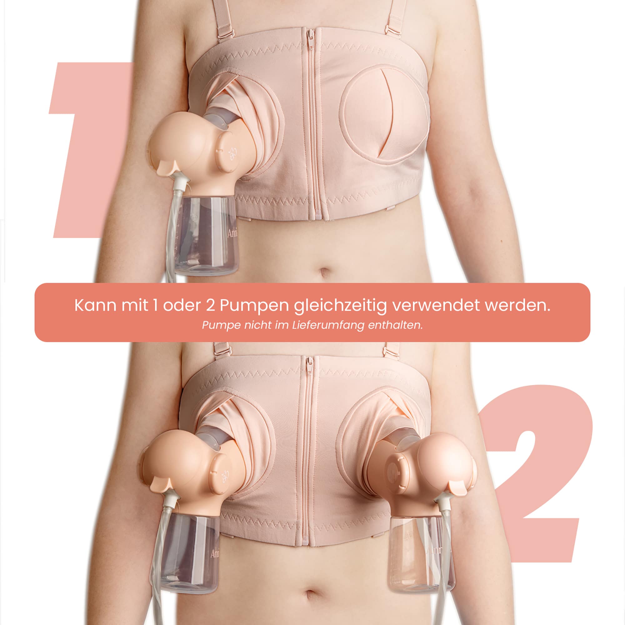 Milchpumpen, Annabella, Beige – Produktansicht