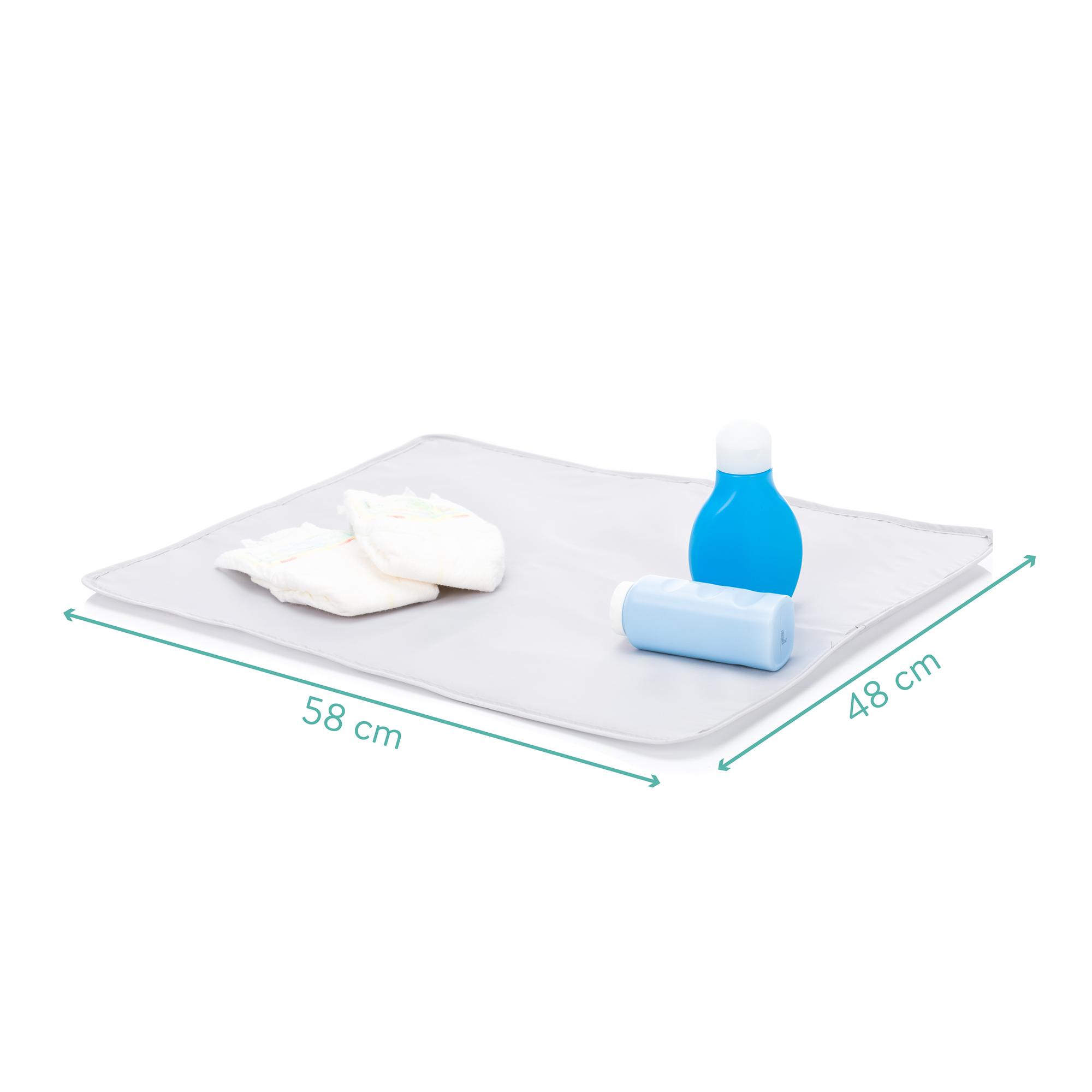 Wickelrucksäcke, LITTLE ONE, Grau – Produktansicht
