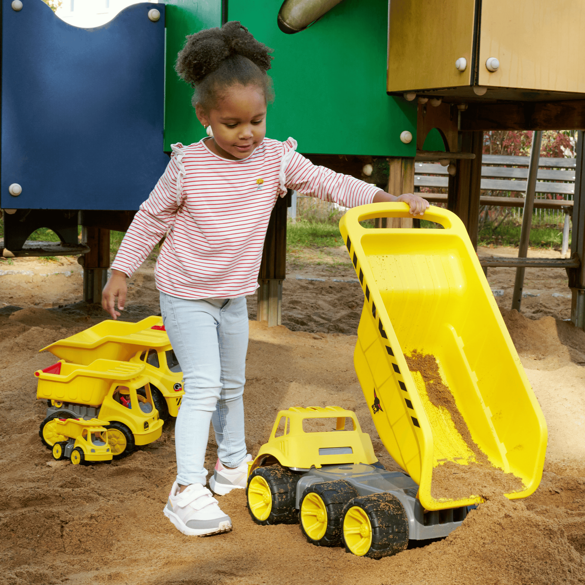 Sandspielzeug, BIG, Gelb – Produktansicht