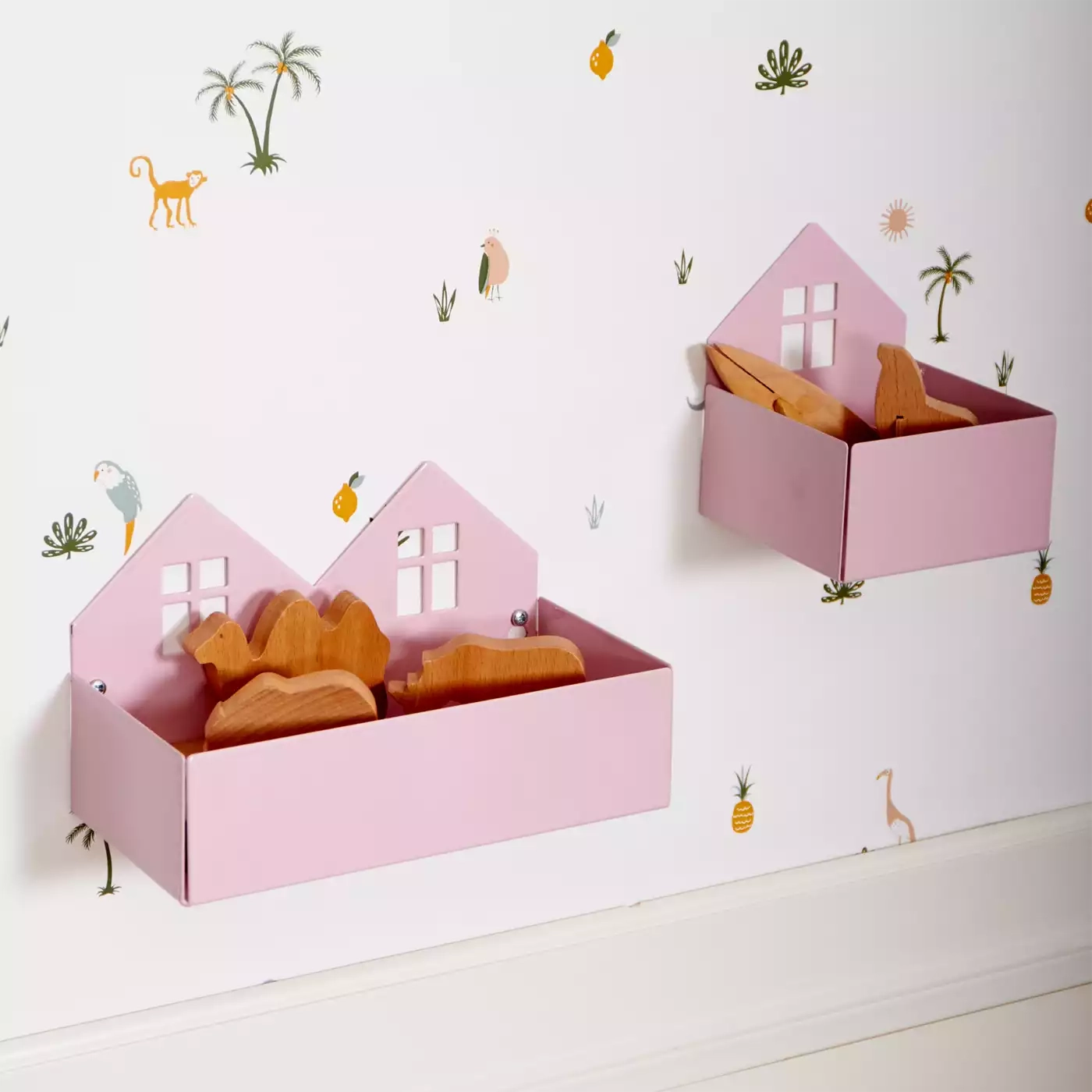 Wanddeko, Roommate, Pink – Besonderheit: vielseitig verwendbar