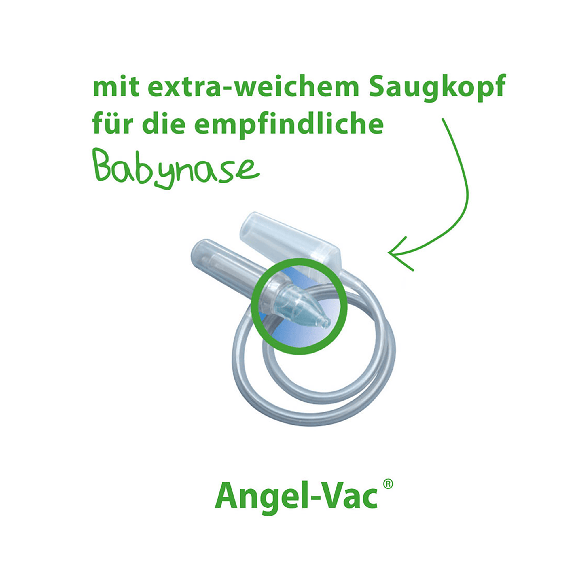 Nasensauger, Angel-Vac, Transparent – Produktansicht