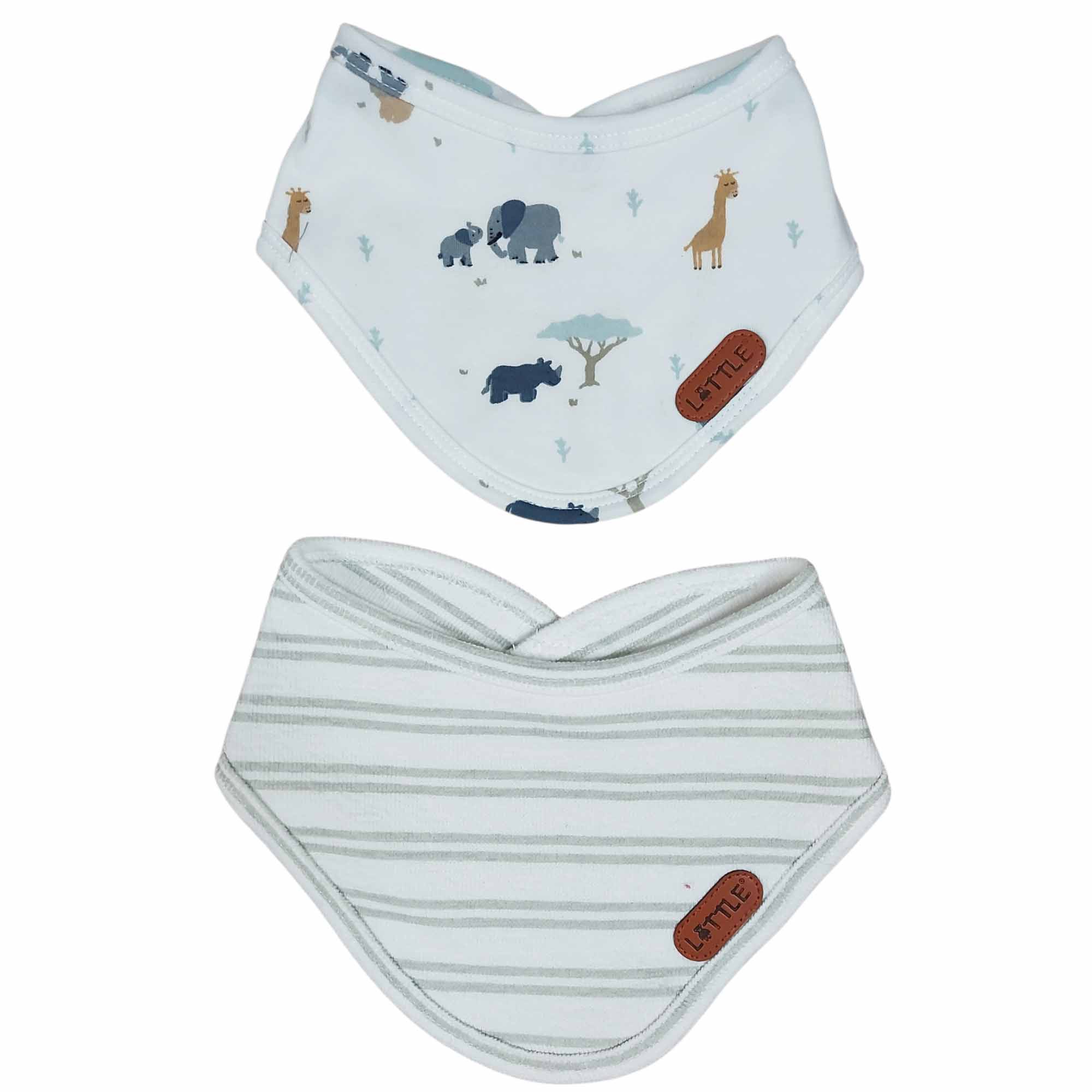 Dreieckstücher & Halstücher, LITTLE, Weiß – Produktansicht