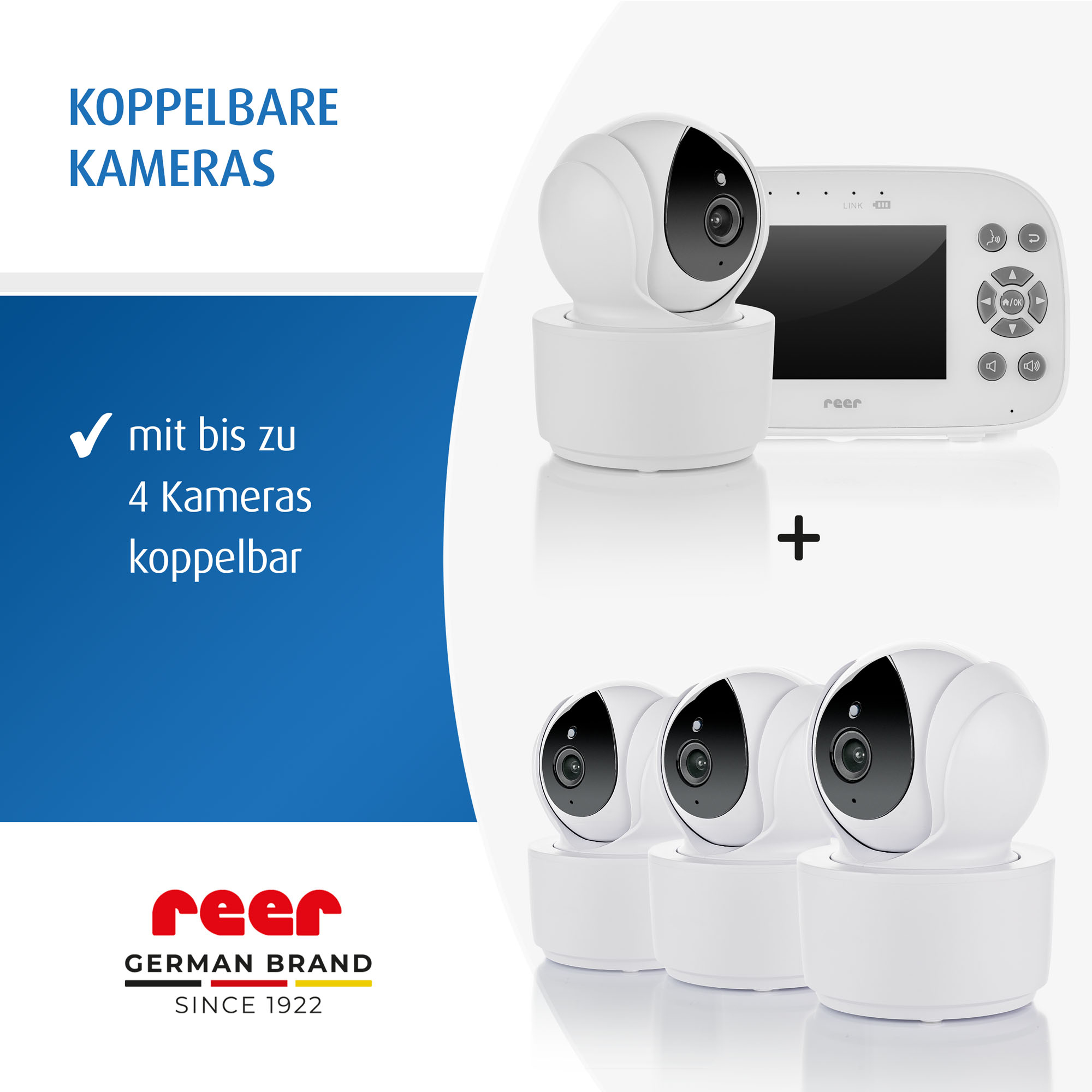 Video Babyphone, reer, Weiß – Produktansicht