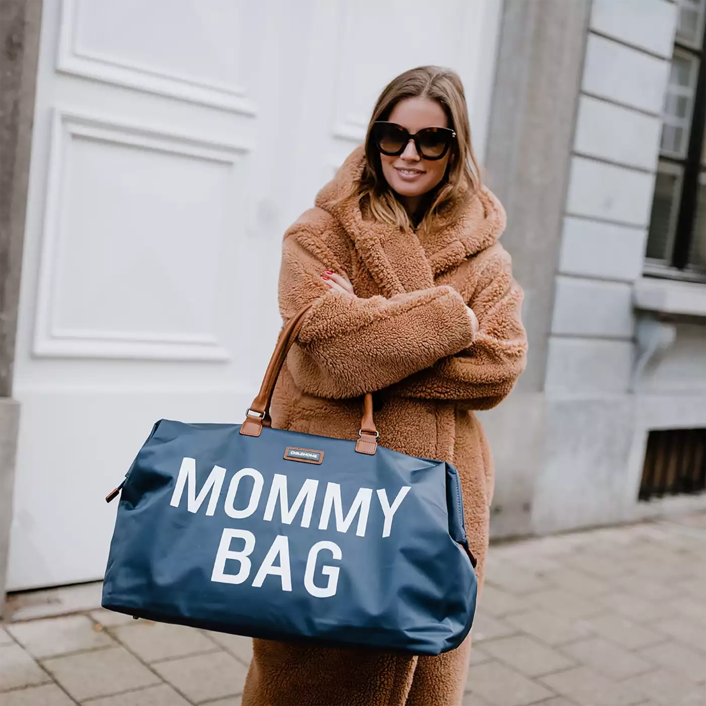 Wickeltaschen, CHILDHOME, Blau – Produktansicht
