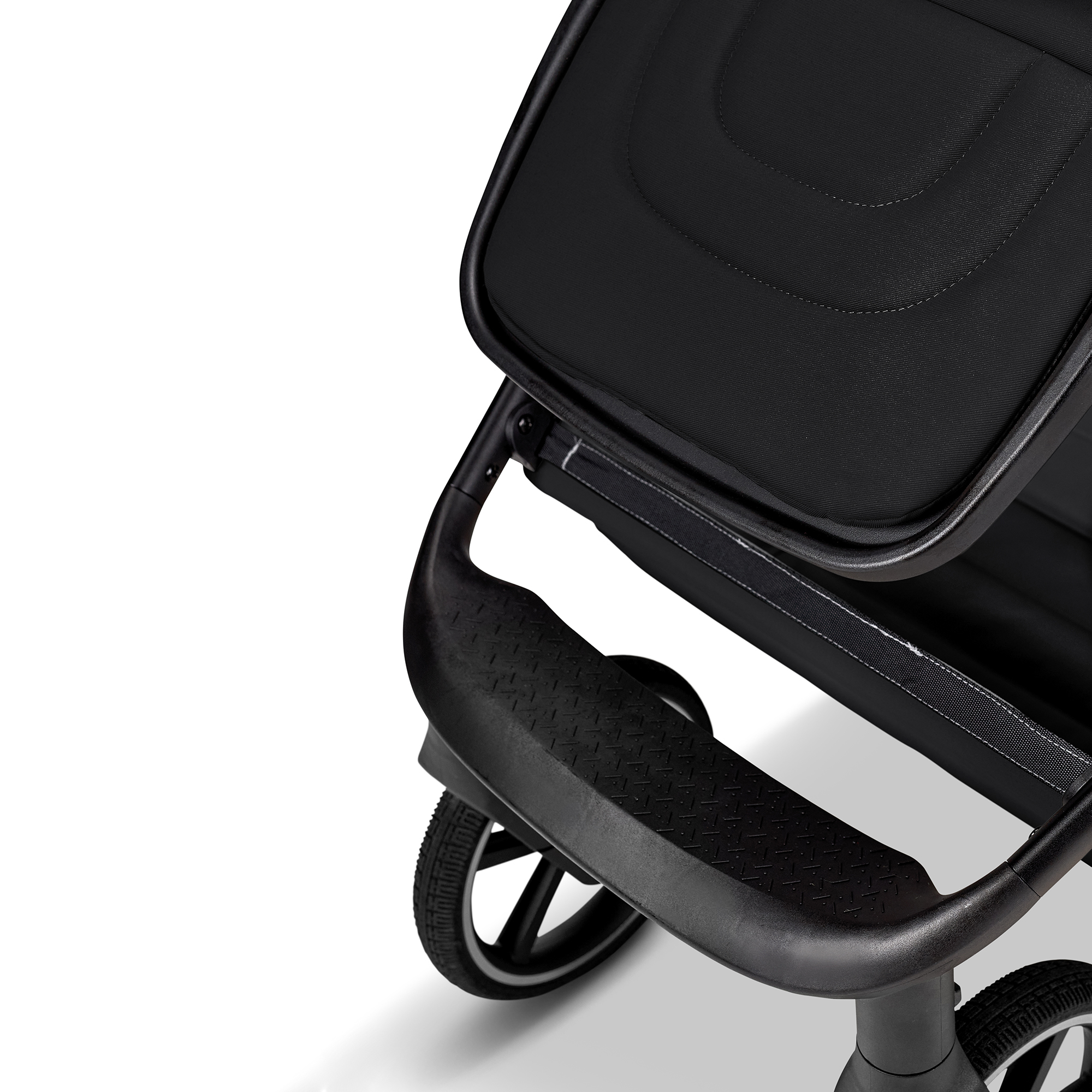 Kombi-Kinderwagen, MOON, Schwarz – Produktansicht