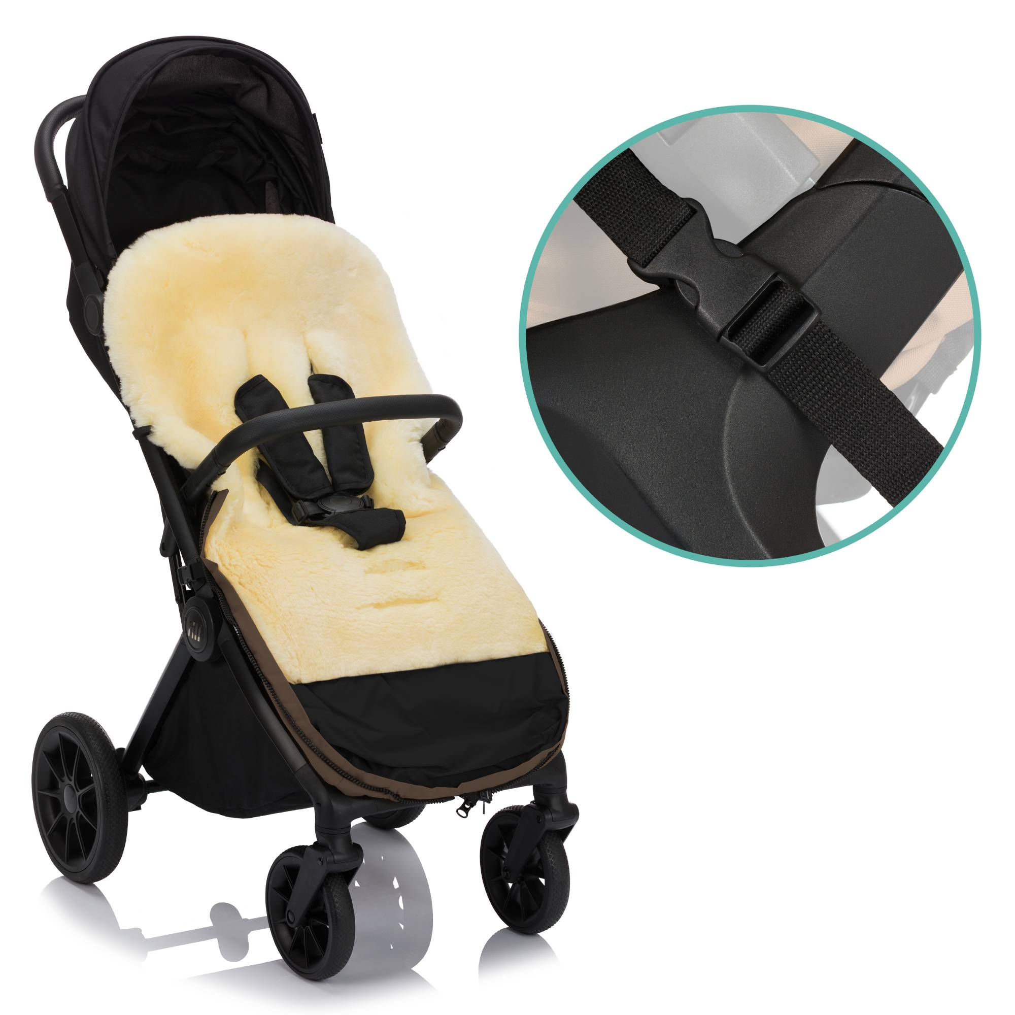 Fußsäcke & Decken, LITTLE ONE, Braun – Produktansicht