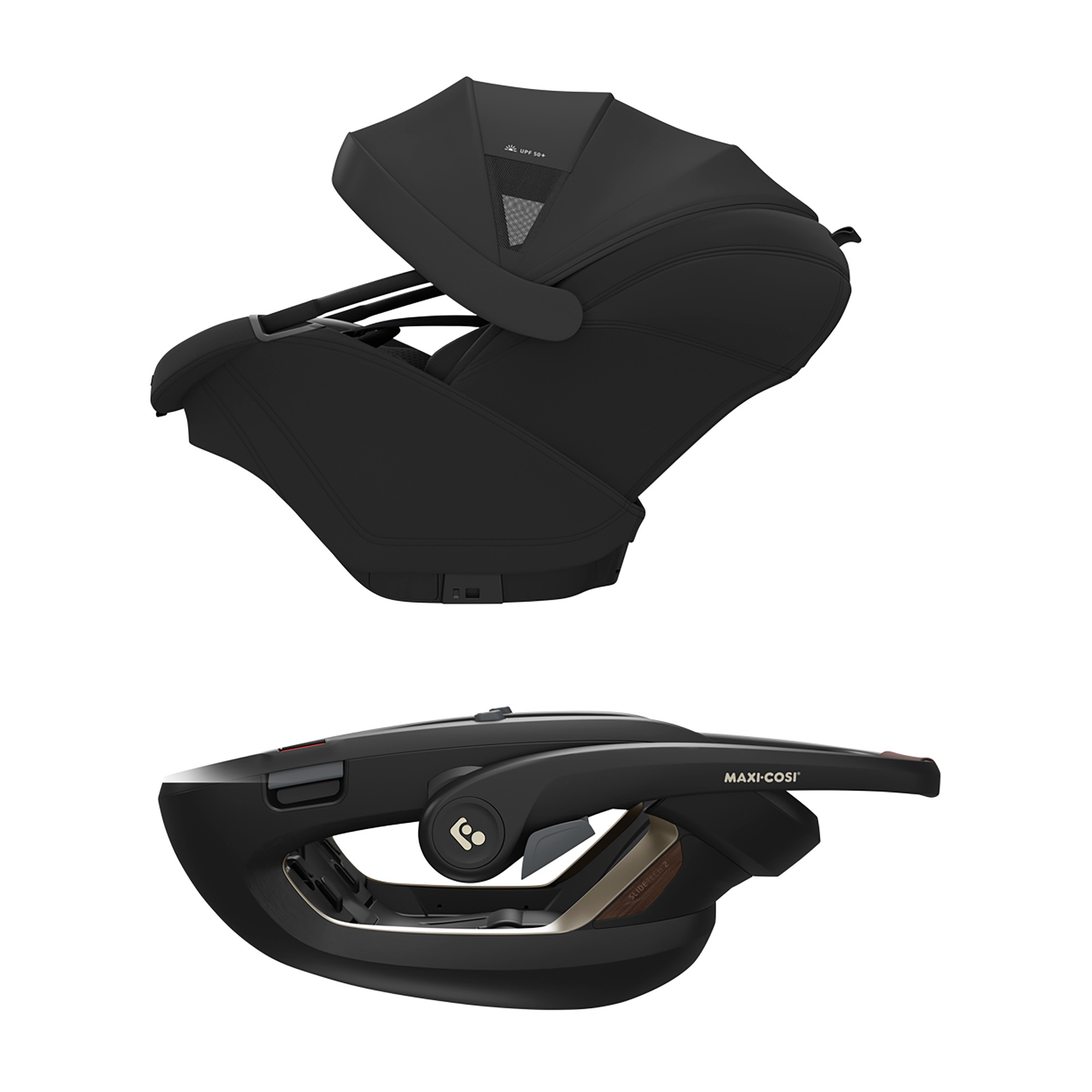 Babyschalen 0-13 kg, Gruppe 0+, MAXI-COSI Premium, Schwarz – Produktansicht
