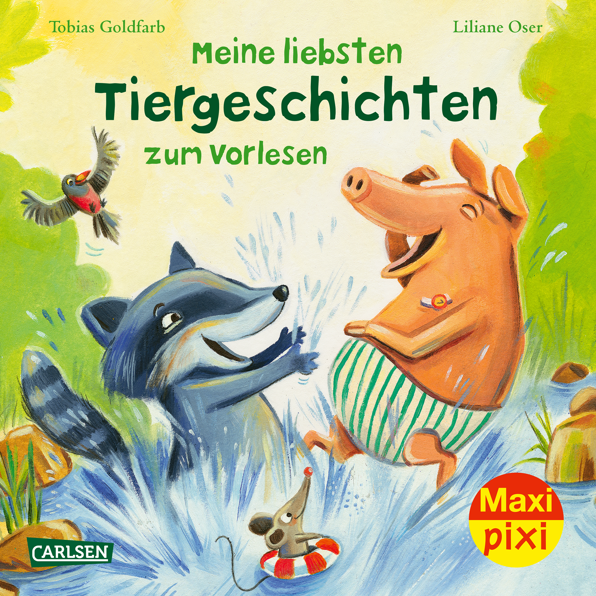 Maxi Pixi 416: Meine liebsten Tiergeschichten zum Vorlesen CARLSEN 2000585070304 1
