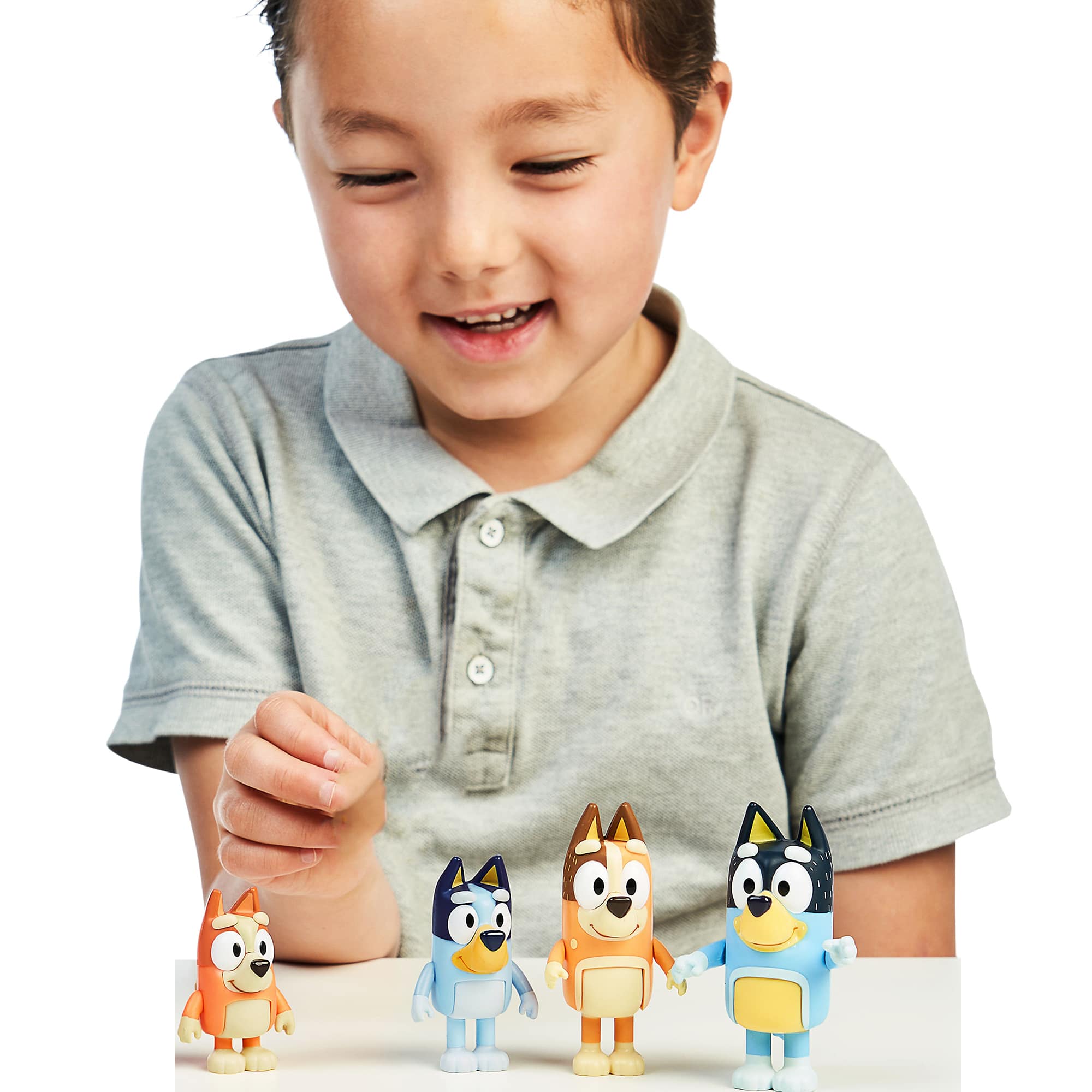 Spielfiguren, Moose, Mehrfarbig – Produktansicht
