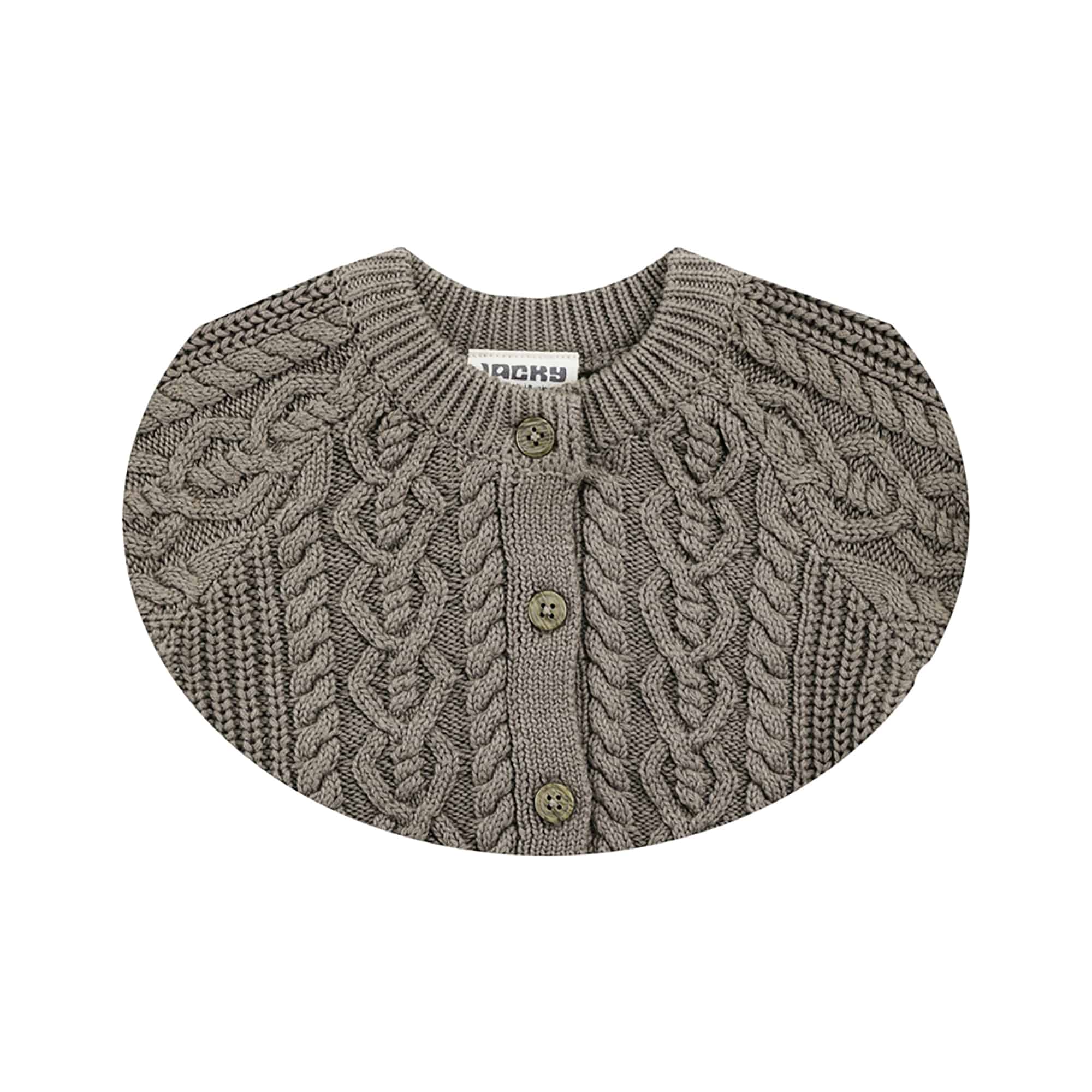 Sweat-, Fleece- & Strickjacken, JACKY, Braun – Produktansicht