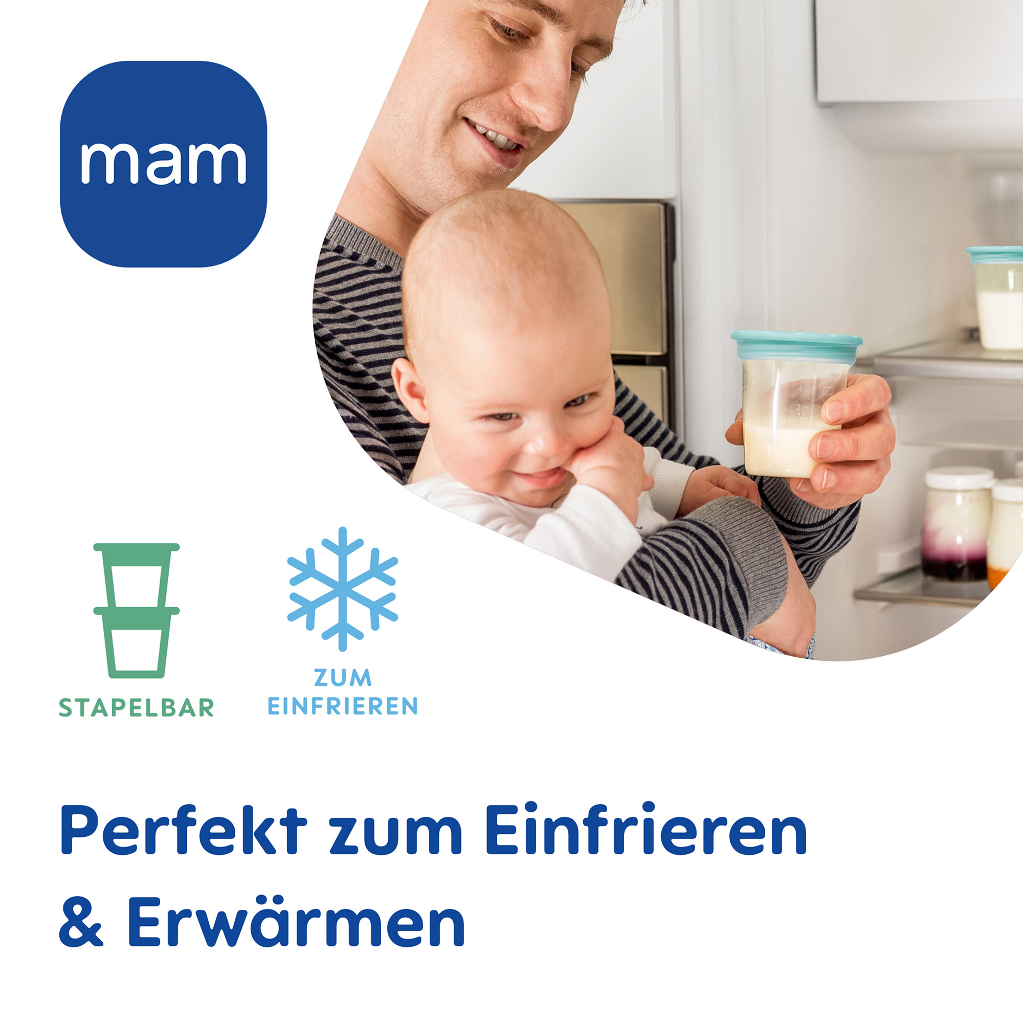 Milchpulver Portionierer, MAM, Transparent – Produktansicht