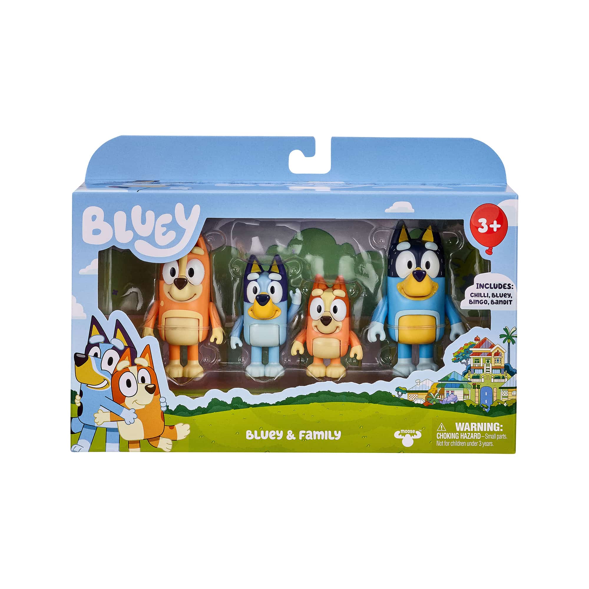 Spielfiguren, Moose, Mehrfarbig – Produktansicht