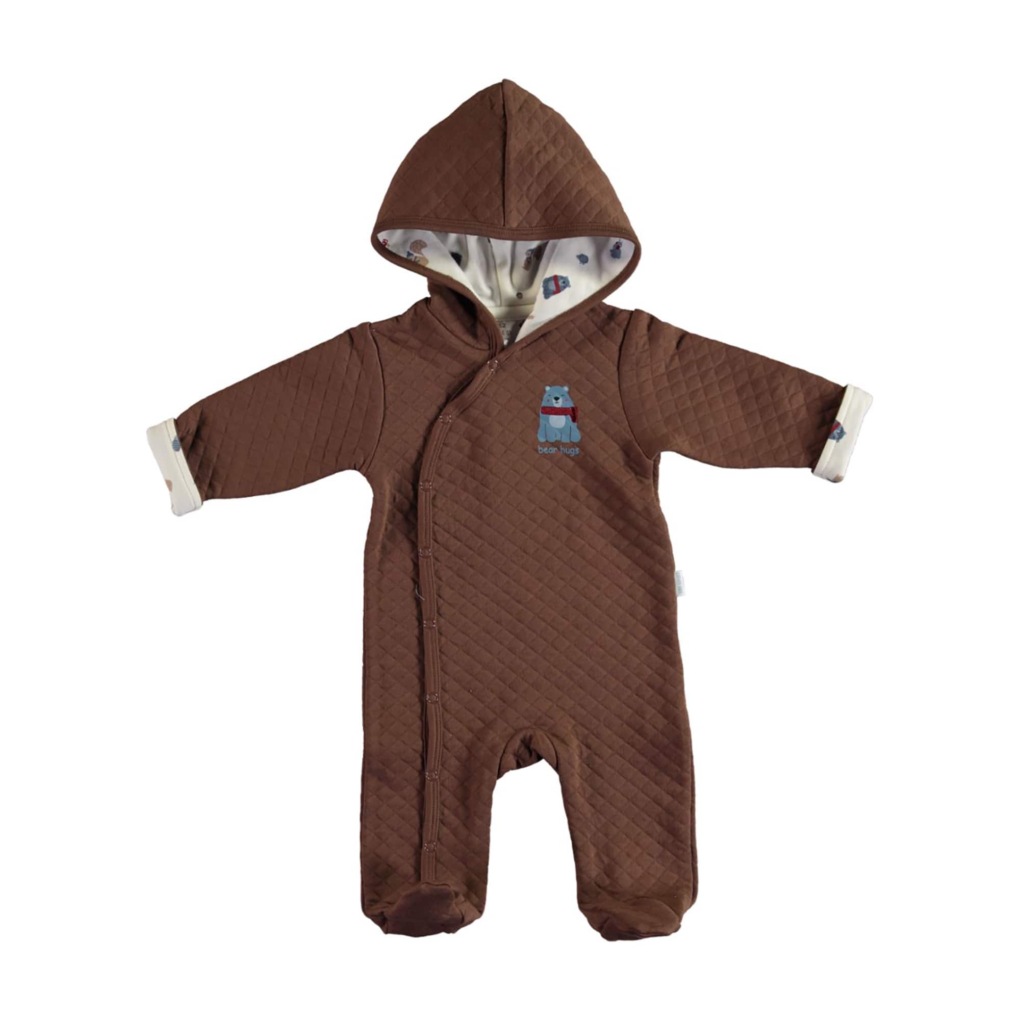 Winterkleidung, LITTLE ONE, Braun – Besonderheit: aus 100% Baumwolle