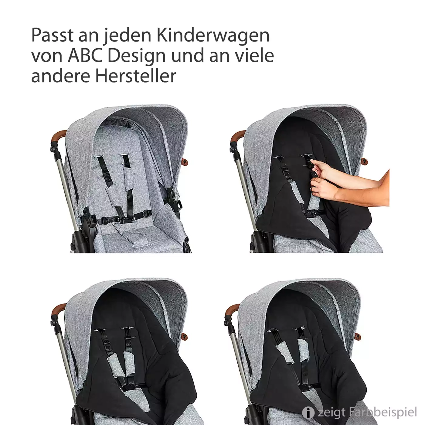 Fußsäcke & Decken, ABC DESIGN – Produktansicht