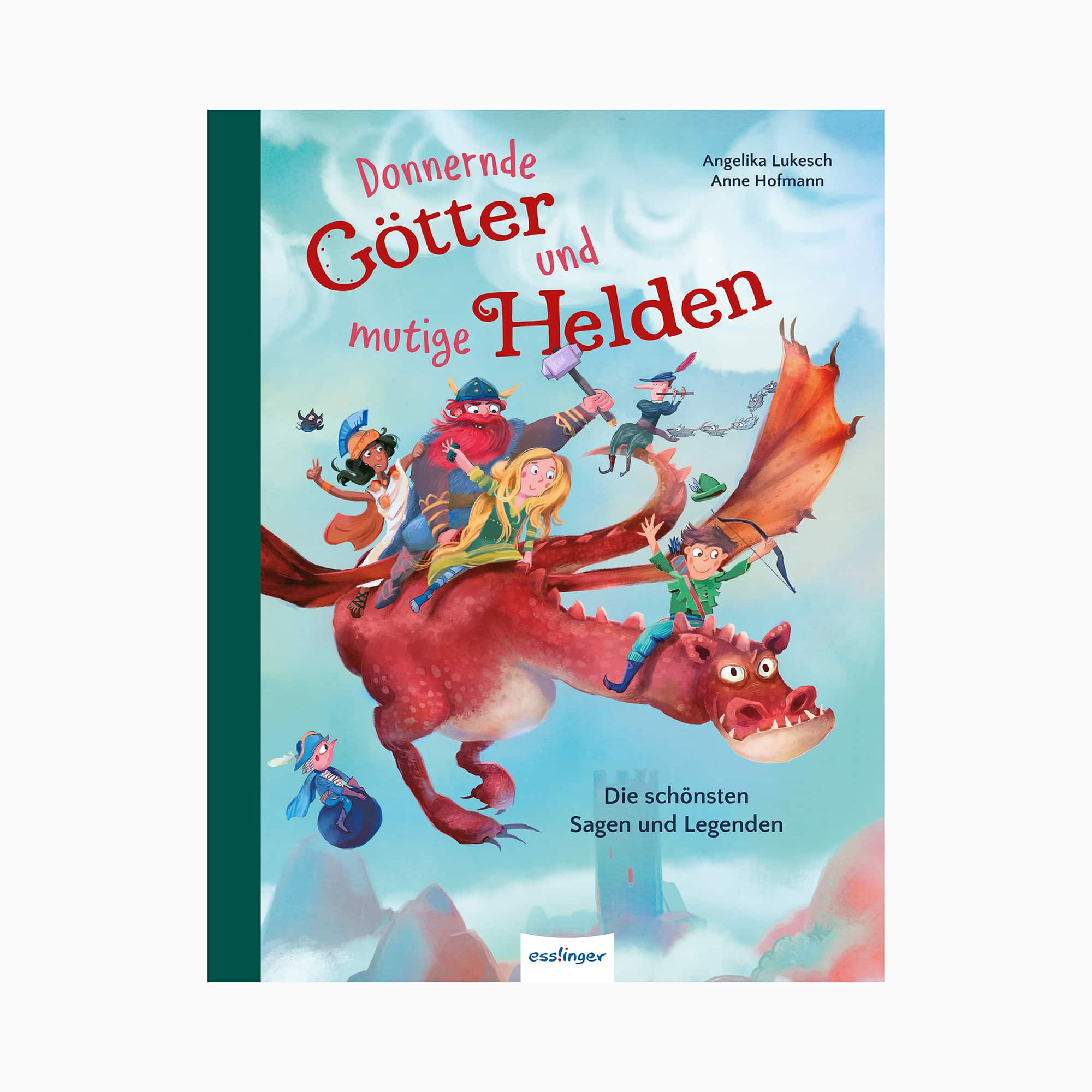 Kinderbücher, ess!inger, Blau – Besonderheit: spannende Geschichten aus verschiedenen Mythologien