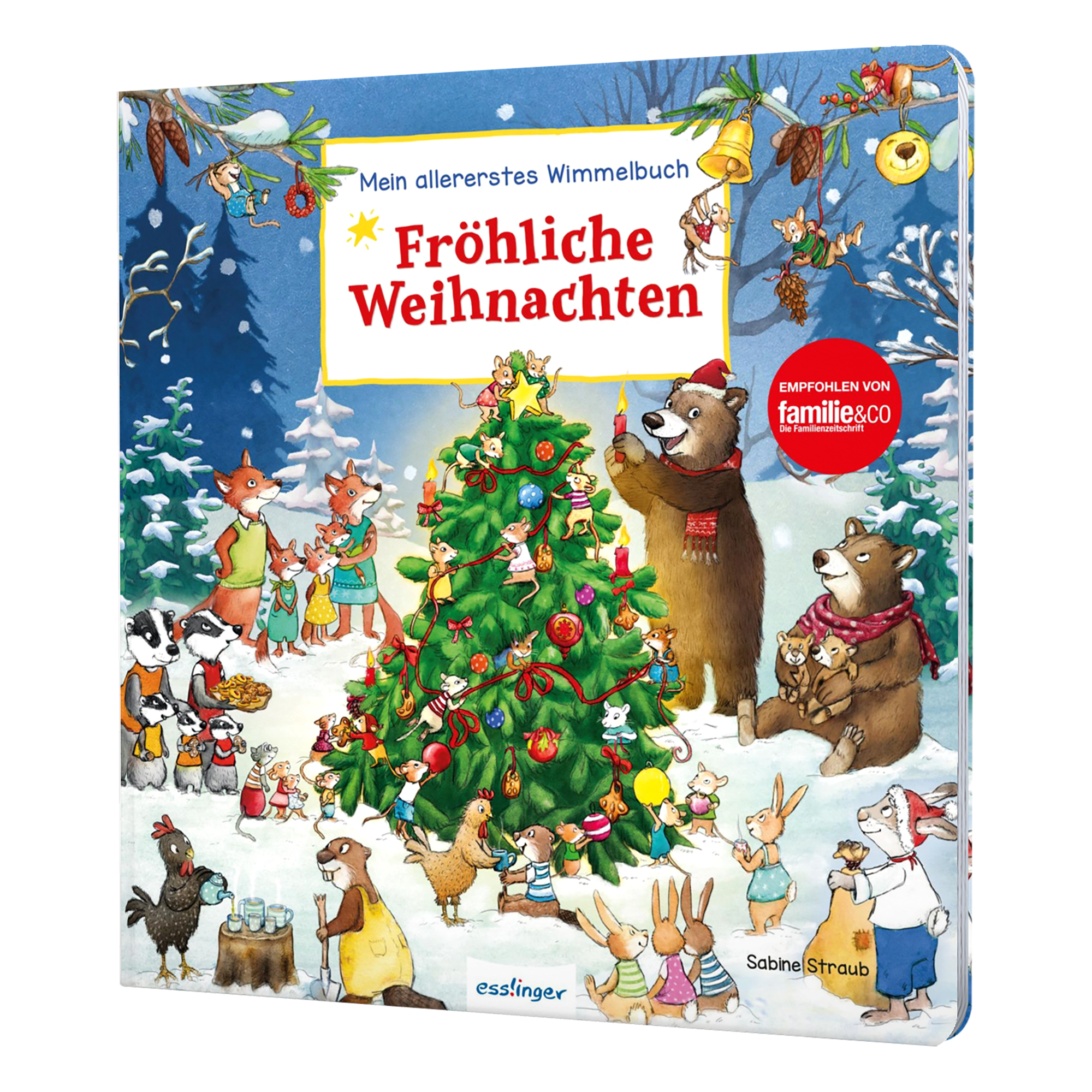 Mein allererstes Wimmelbuch: Fröhliche Weihnachten THIENEMANN 2000583799009 1