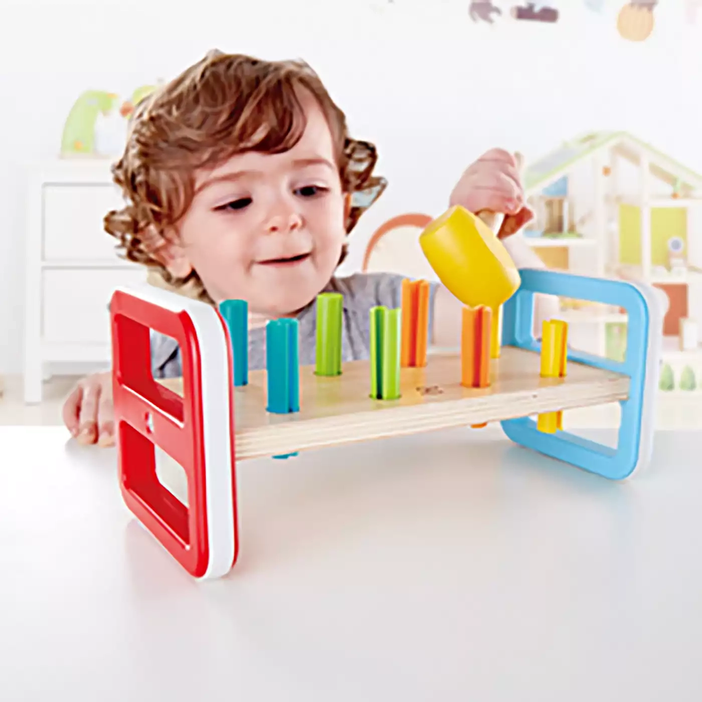 Holzspielzeug, Hape, Mehrfarbig – Produktansicht