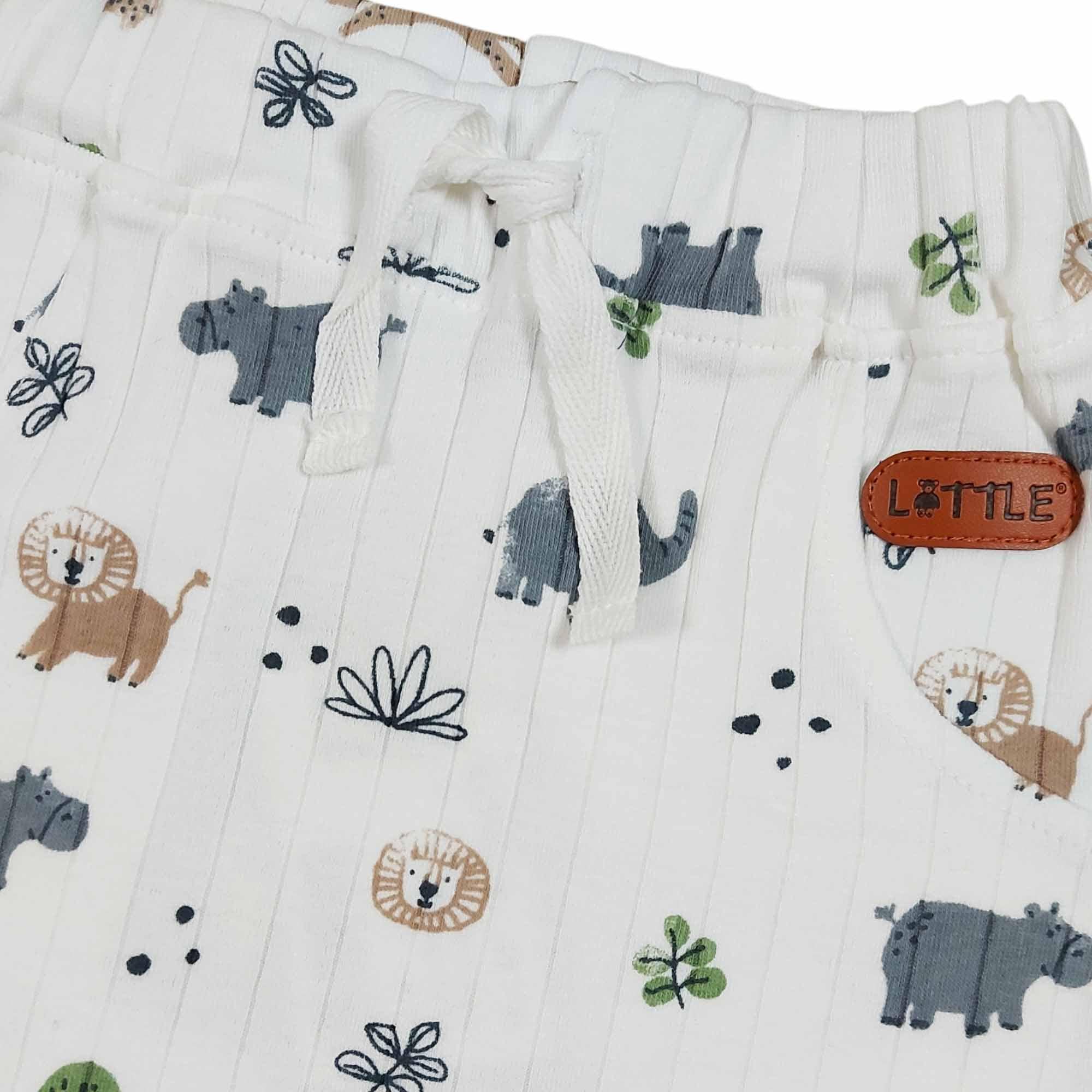 Lange Hosen, LITTLE, Weiß – Produktansicht