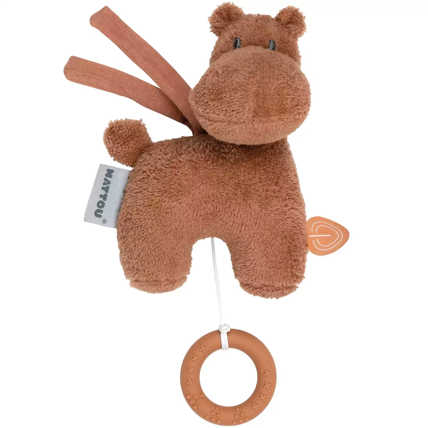 Spieluhren zum aufziehen, Nattou, Braun – Produktansicht