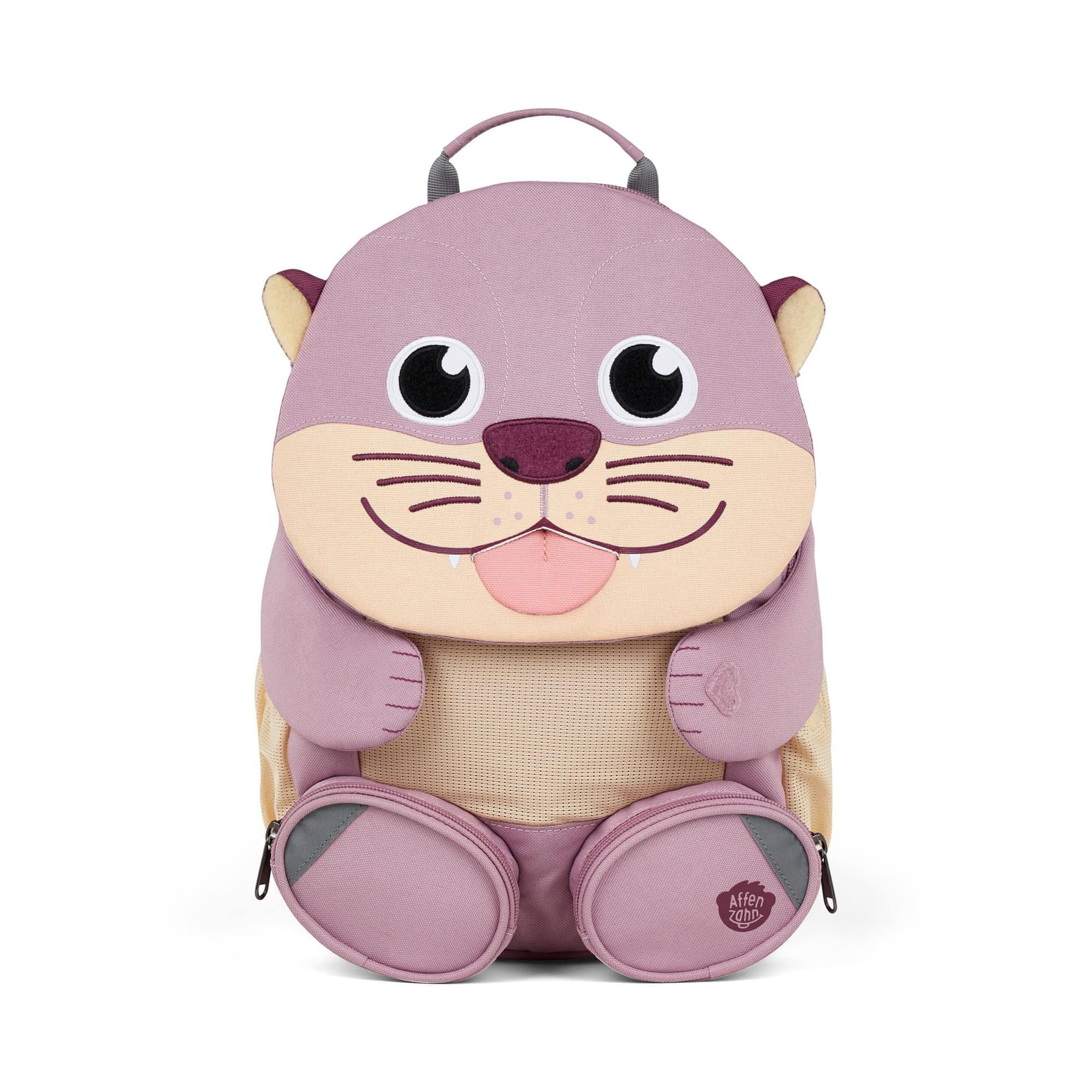 Kinderrucksäcke, Affenzahn, Braun – Besonderheit: höhen- und weitenverstellbarer Brustgurt für eine ideale Anpassung an den Körper