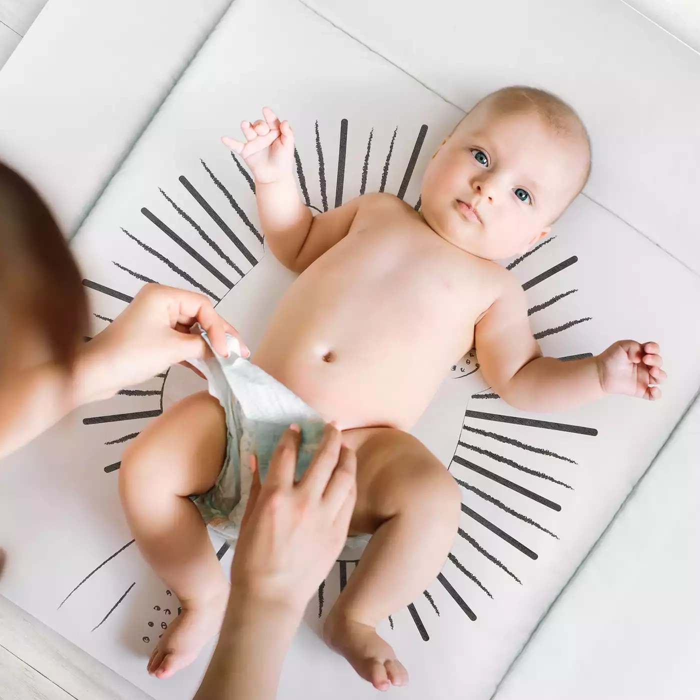 Wickelunterlagen, Zöllner, Weiß – Besonderheit: erhöhter Rand für mehr Sicherheit