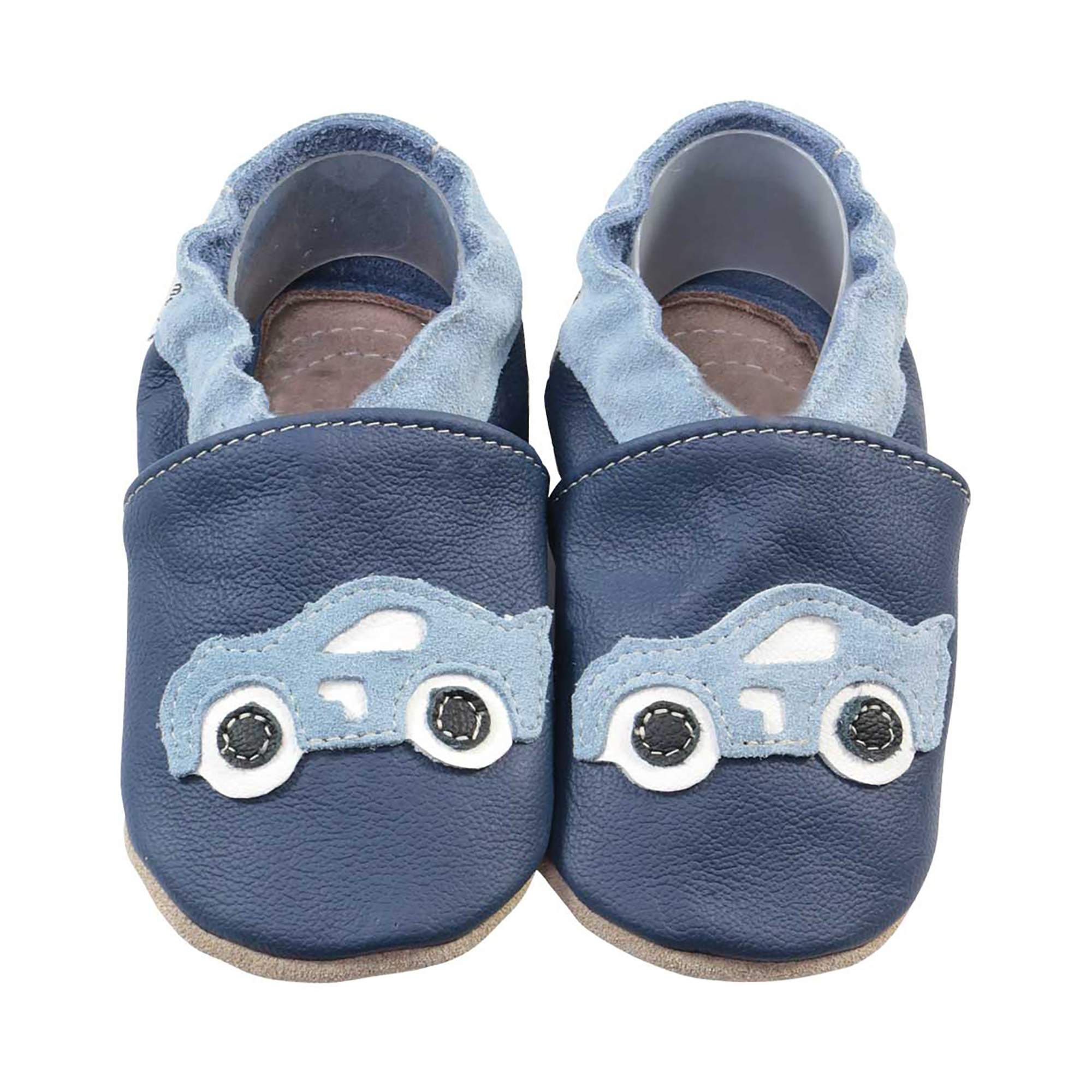 Krabbelschuhe, HOBEA, Blau – Produktansicht